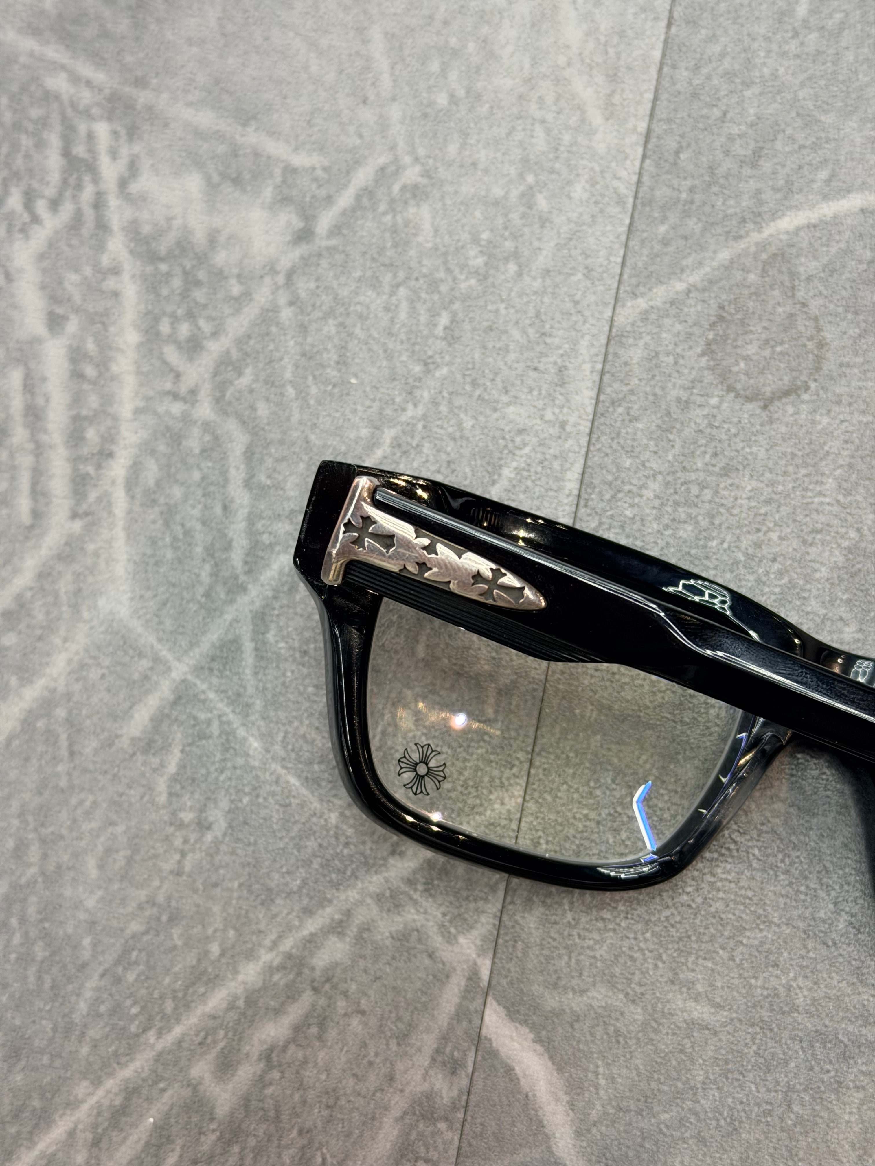 Chrome Hearts Clear Frame Glasses CRYPDIC
