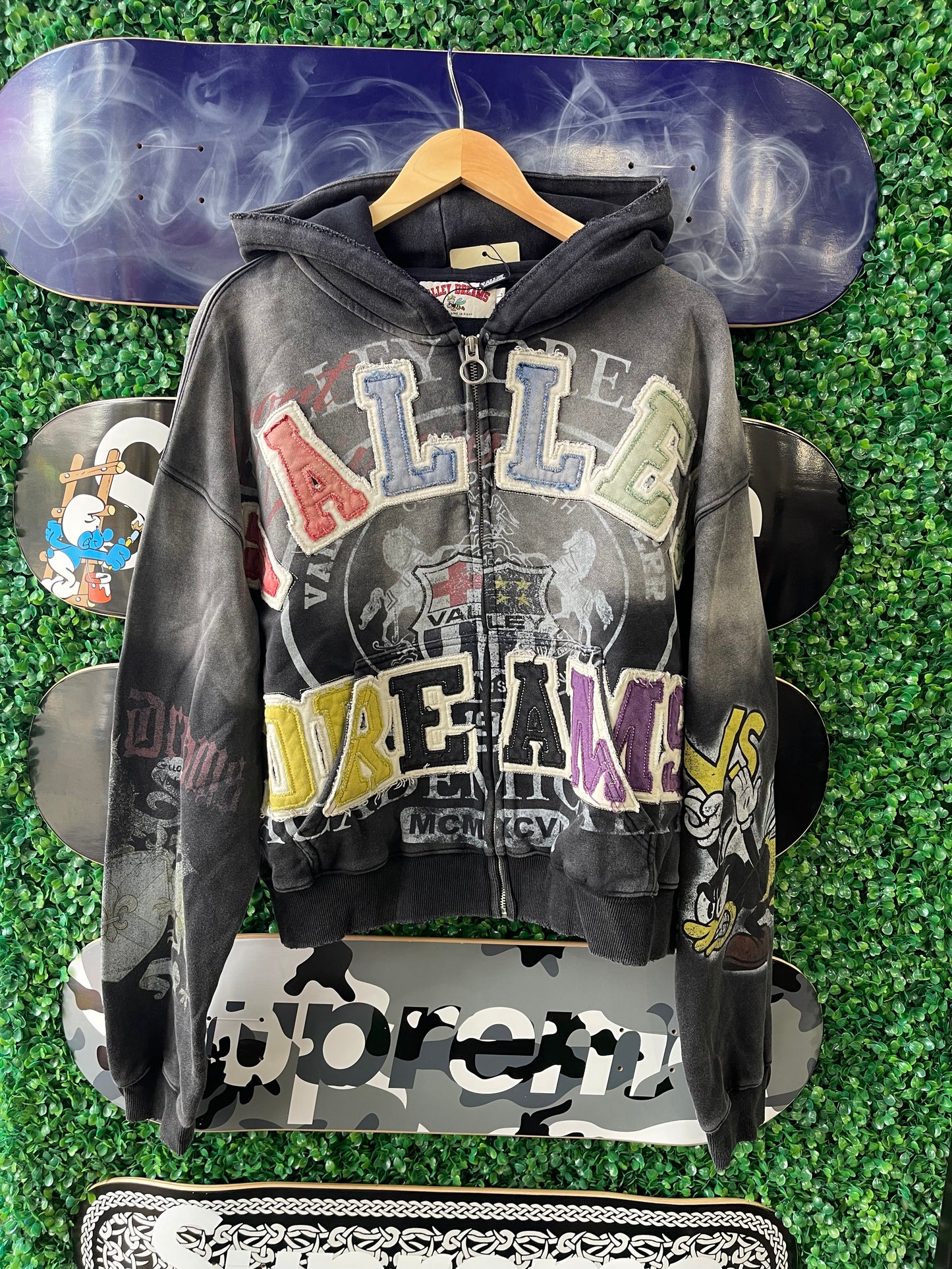 Vale Forever Blasted Zip Up