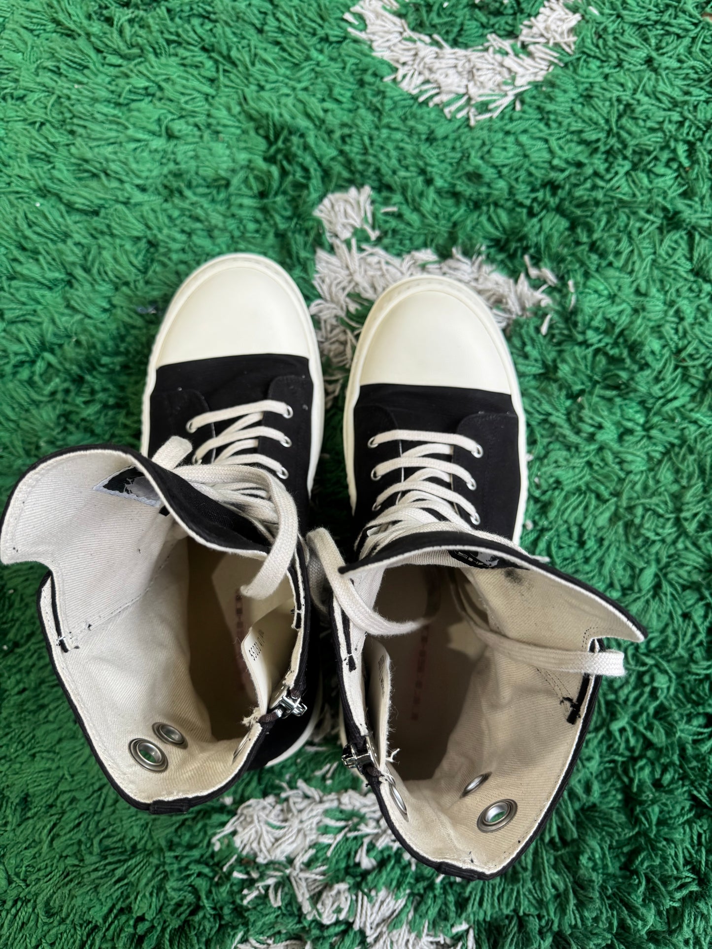 Rick Owen’s Darkshadow High “Black Sneaker”