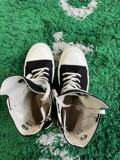 Rick Owen’s Darkshadow High “Black Sneaker”
