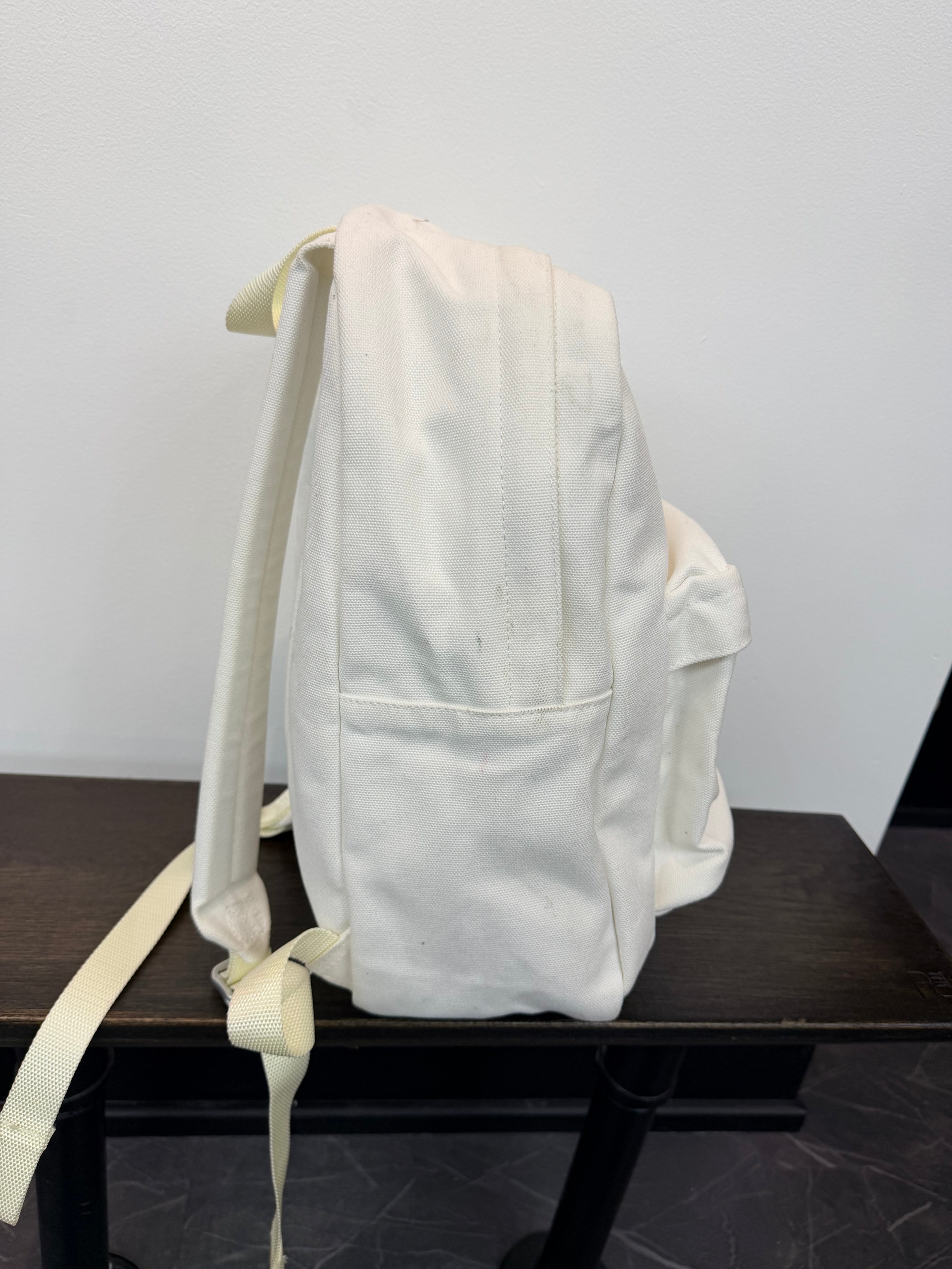 Supreme Canvas Backpack “White”