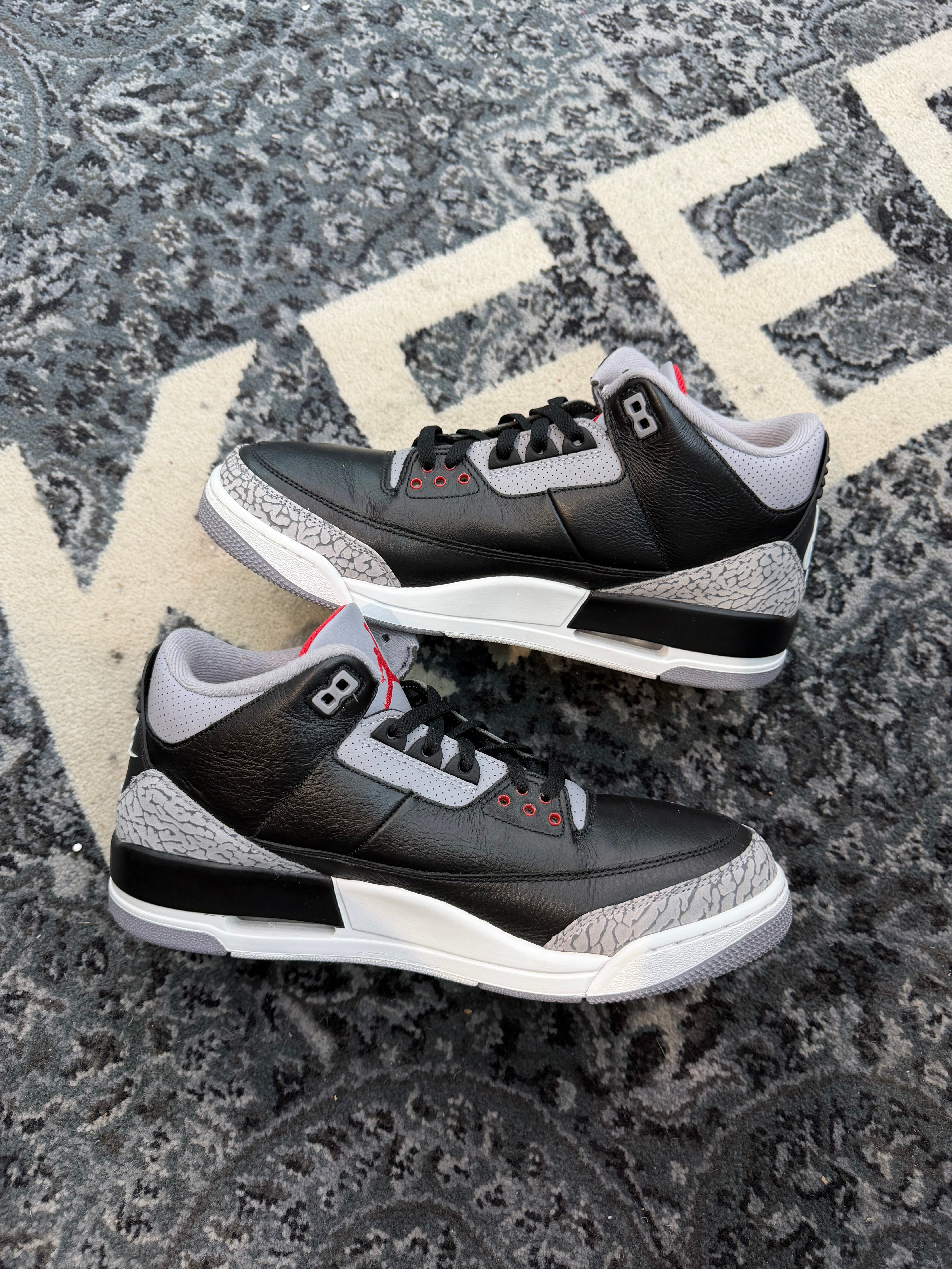 Jordan 3 “Black Cement”