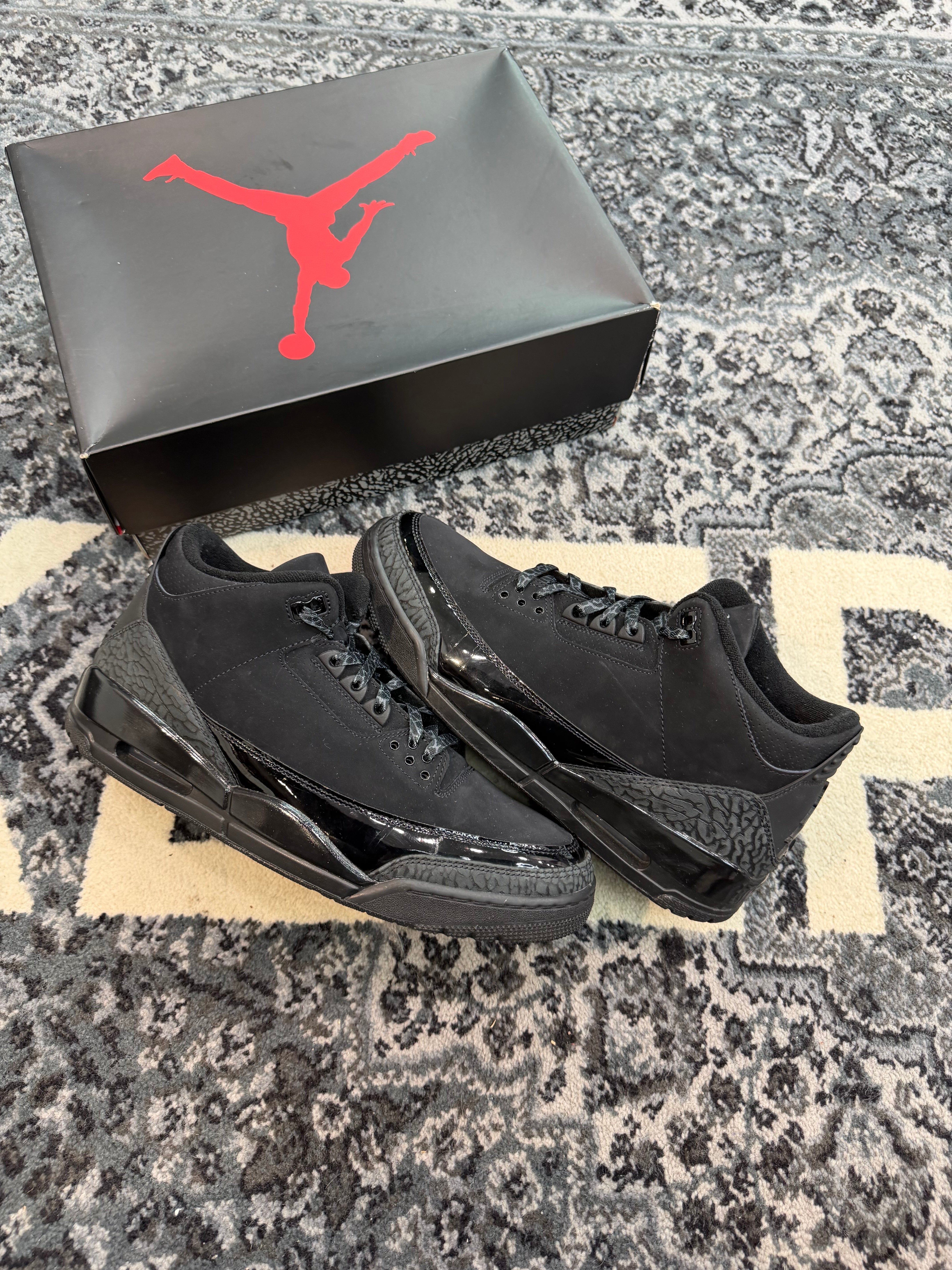 Jordan 3 “Black Cat”