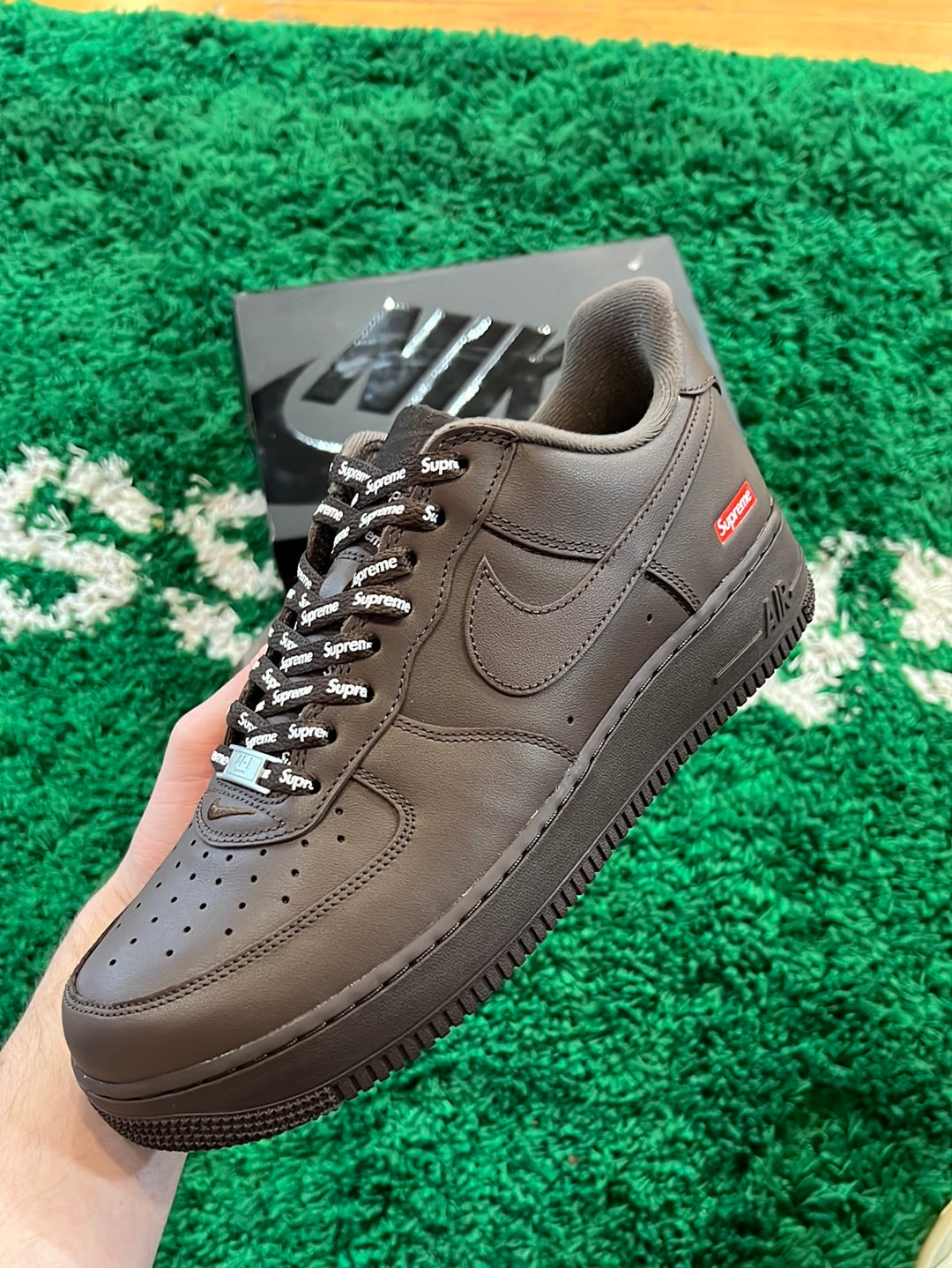 Nike Air Force 1 x Supreme “Brown”