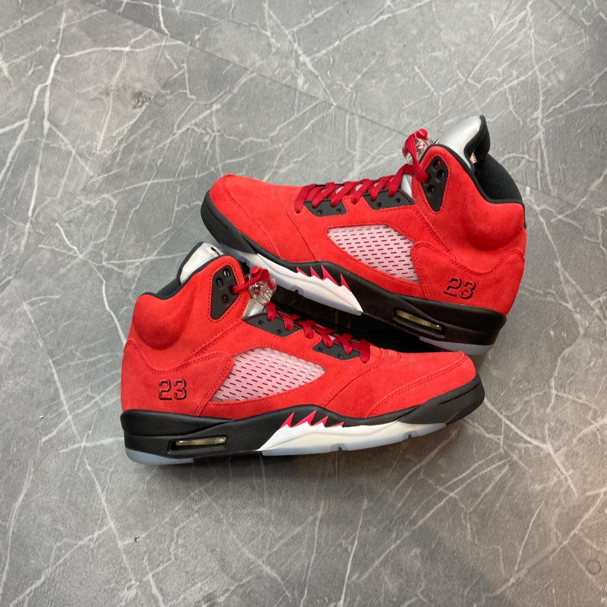 Jordan 5 Retro Raging Bull Red (2021) - Image 1