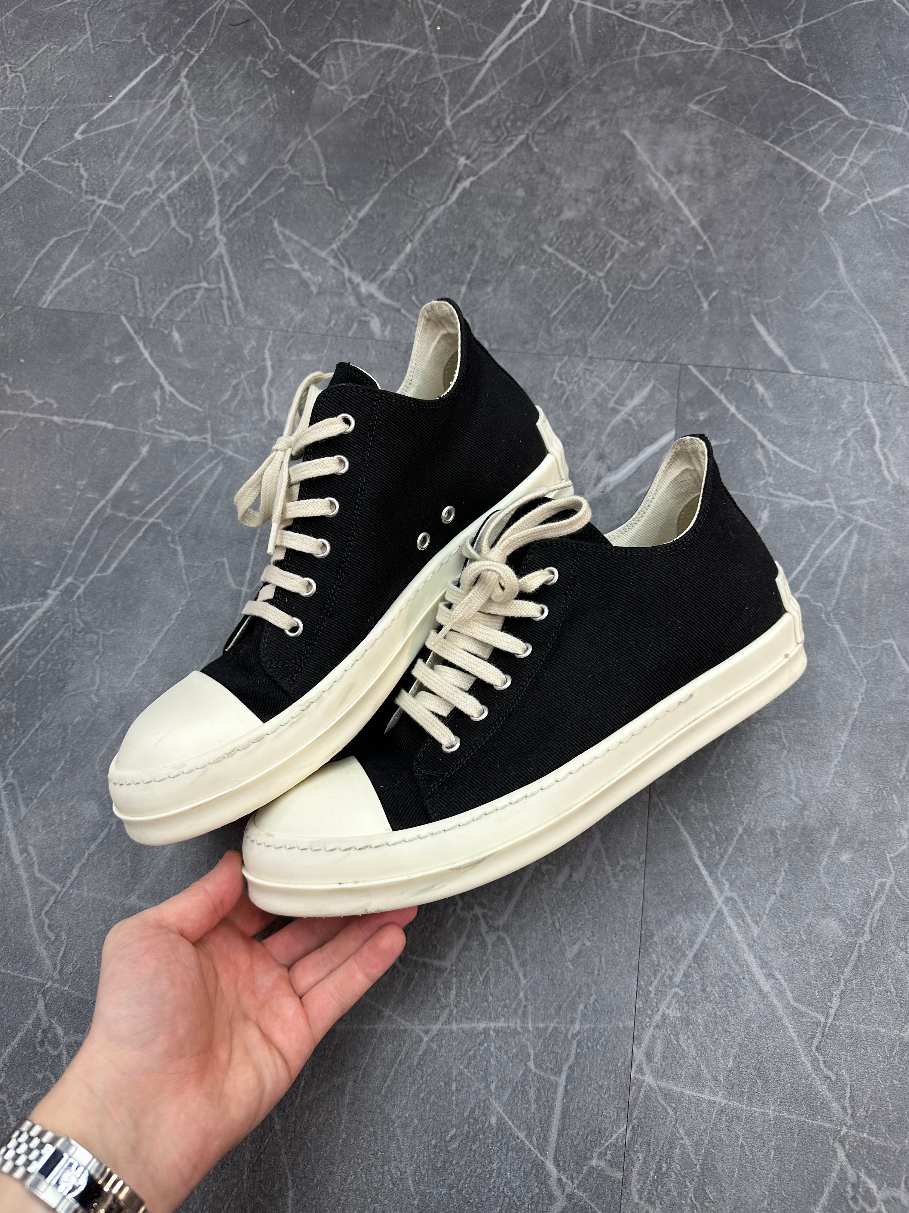 Rick Owens DRKSHDW Low “Black Milk”