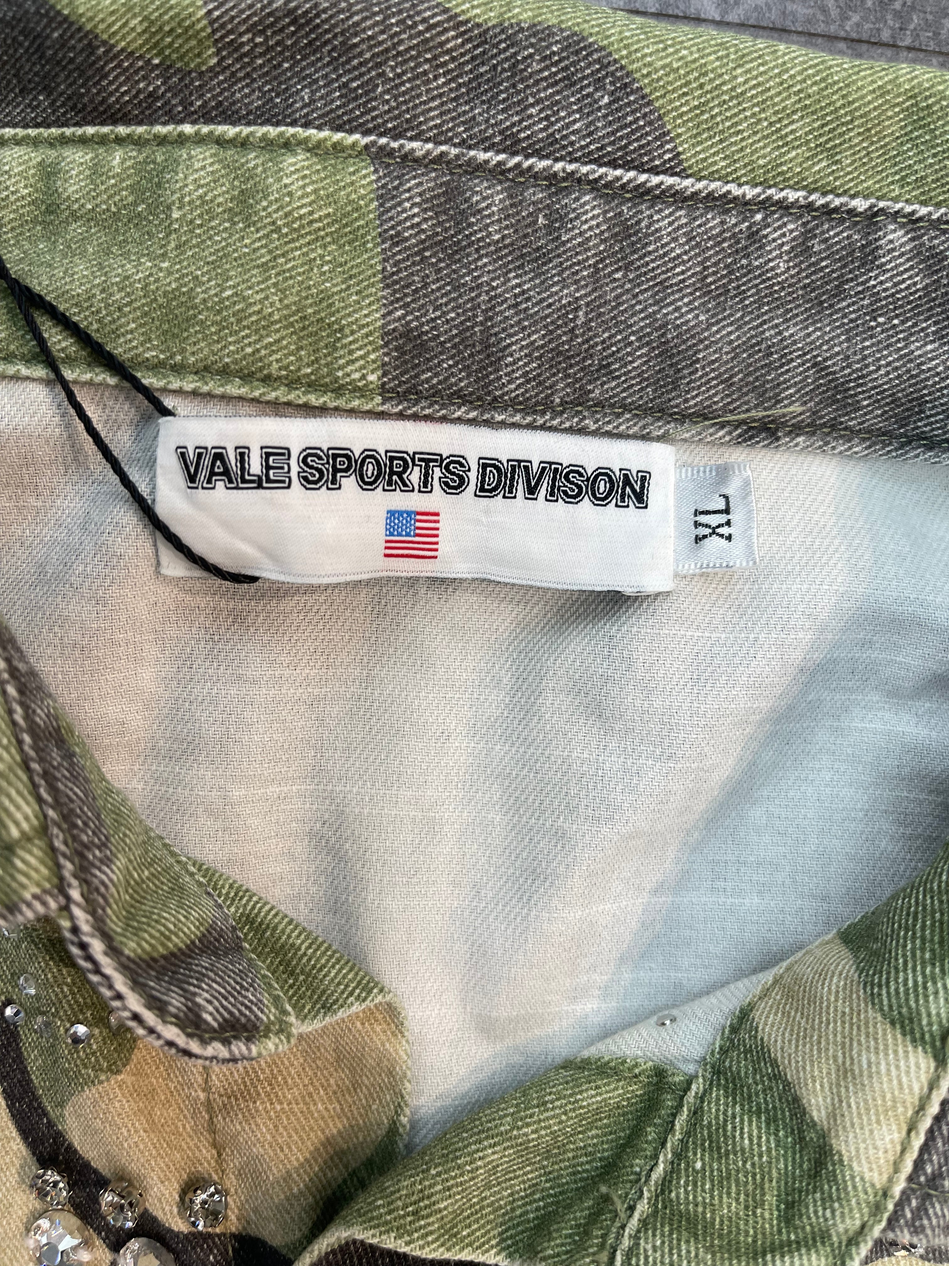 Vale Forever “Soulja Button Up Shirt Camo”