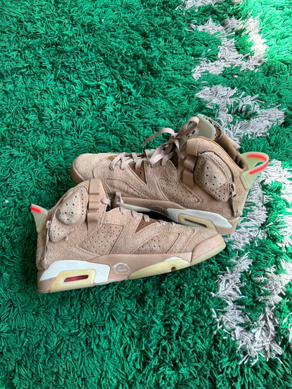 Travis Scott Jordan 6 “British Khaki”
