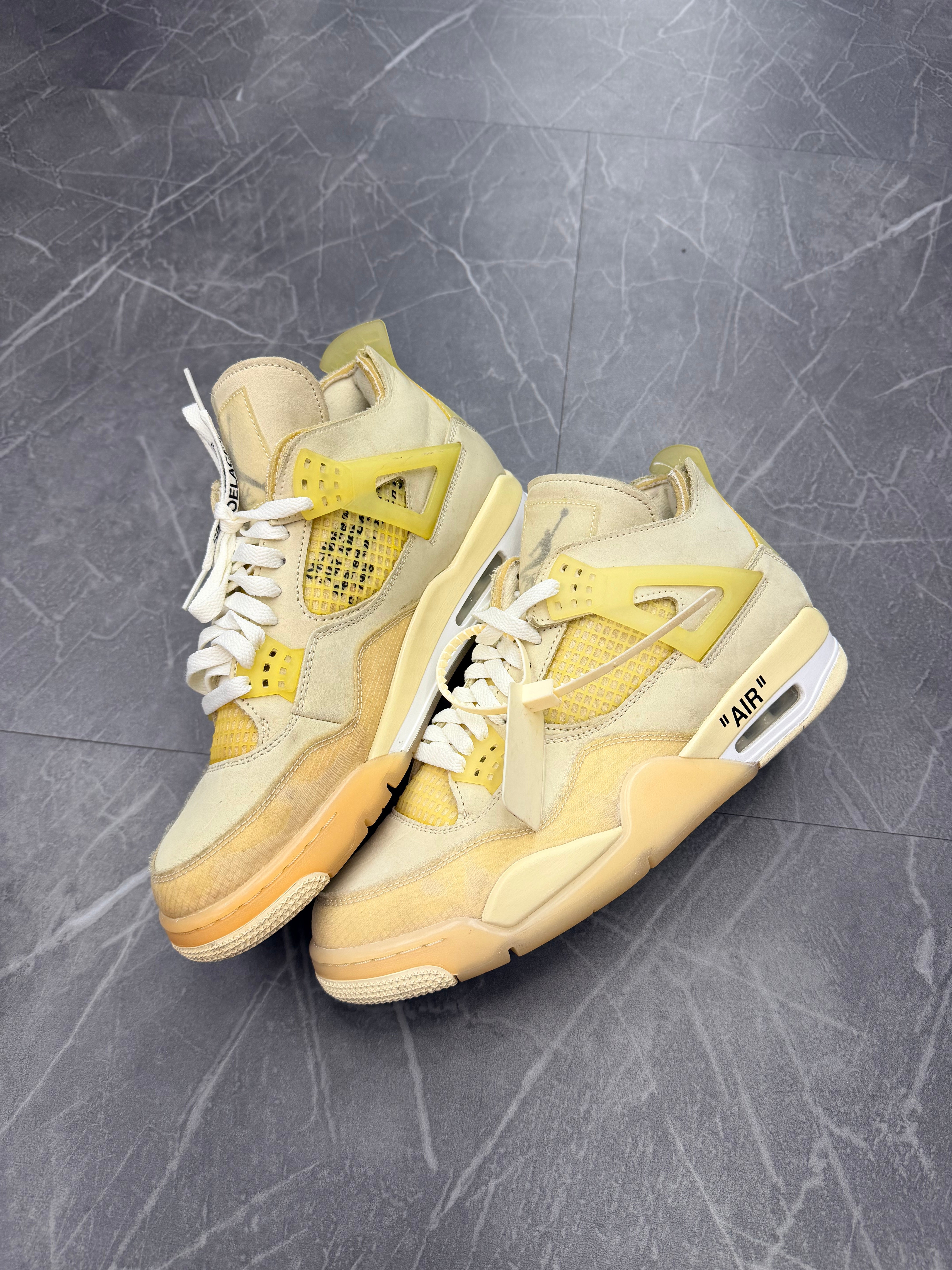 Off-White Jordan 4 “Sail”