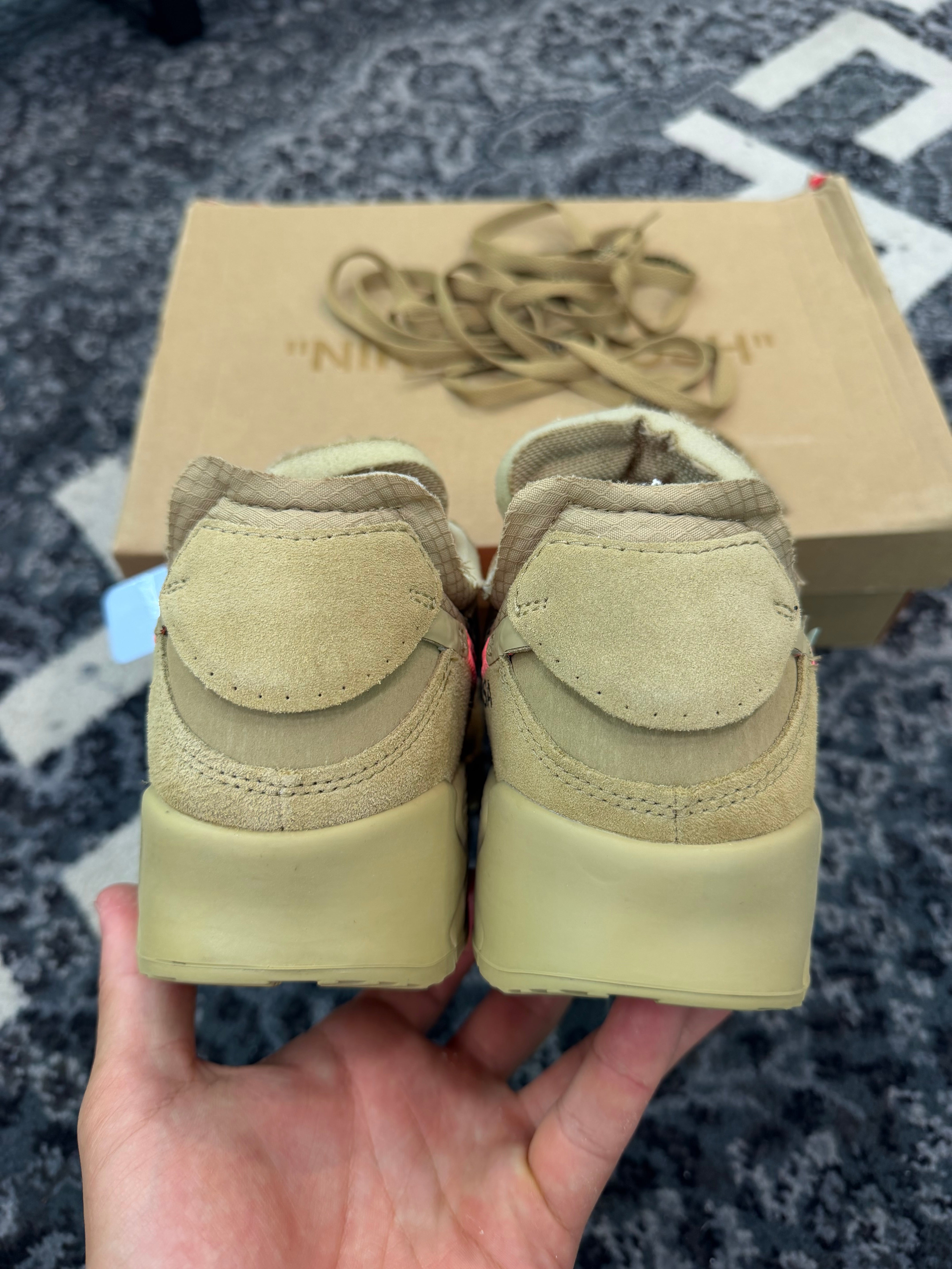 Nike Air Max 90 x Off White “Desert Ore”