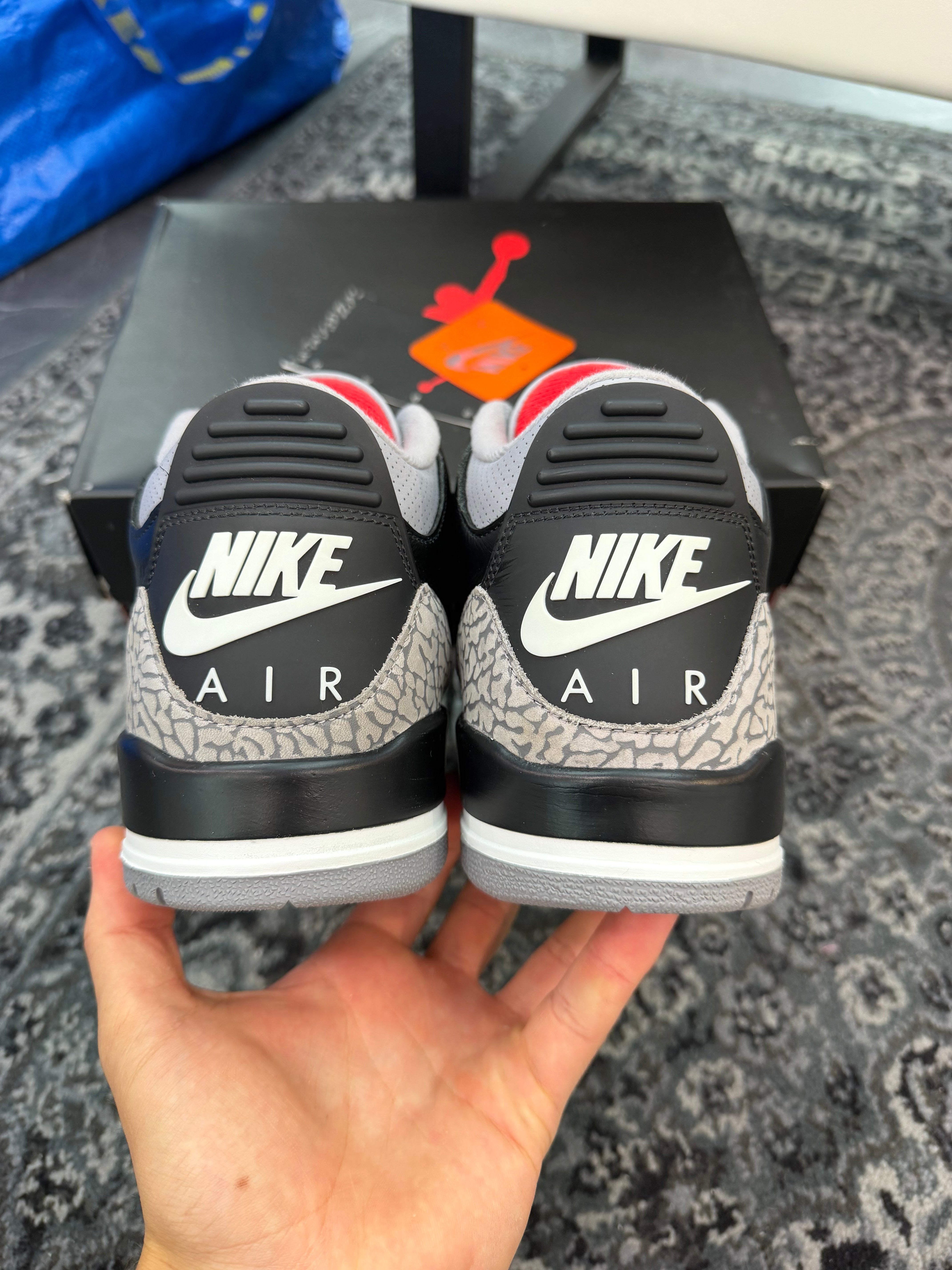 Jordan 3 “Black Cement” (2024)