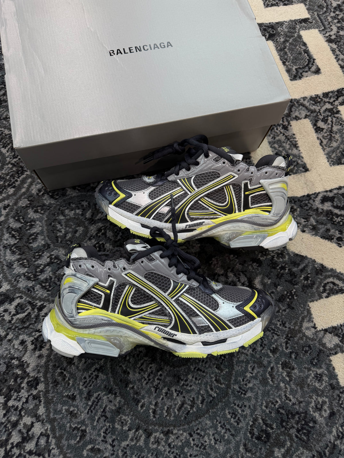 Balenciaga Runner “Yellow Grey”