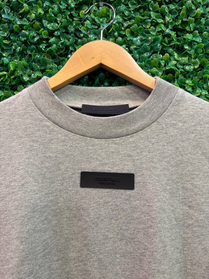 Essentials Tee Front Logo “Dark Grey”