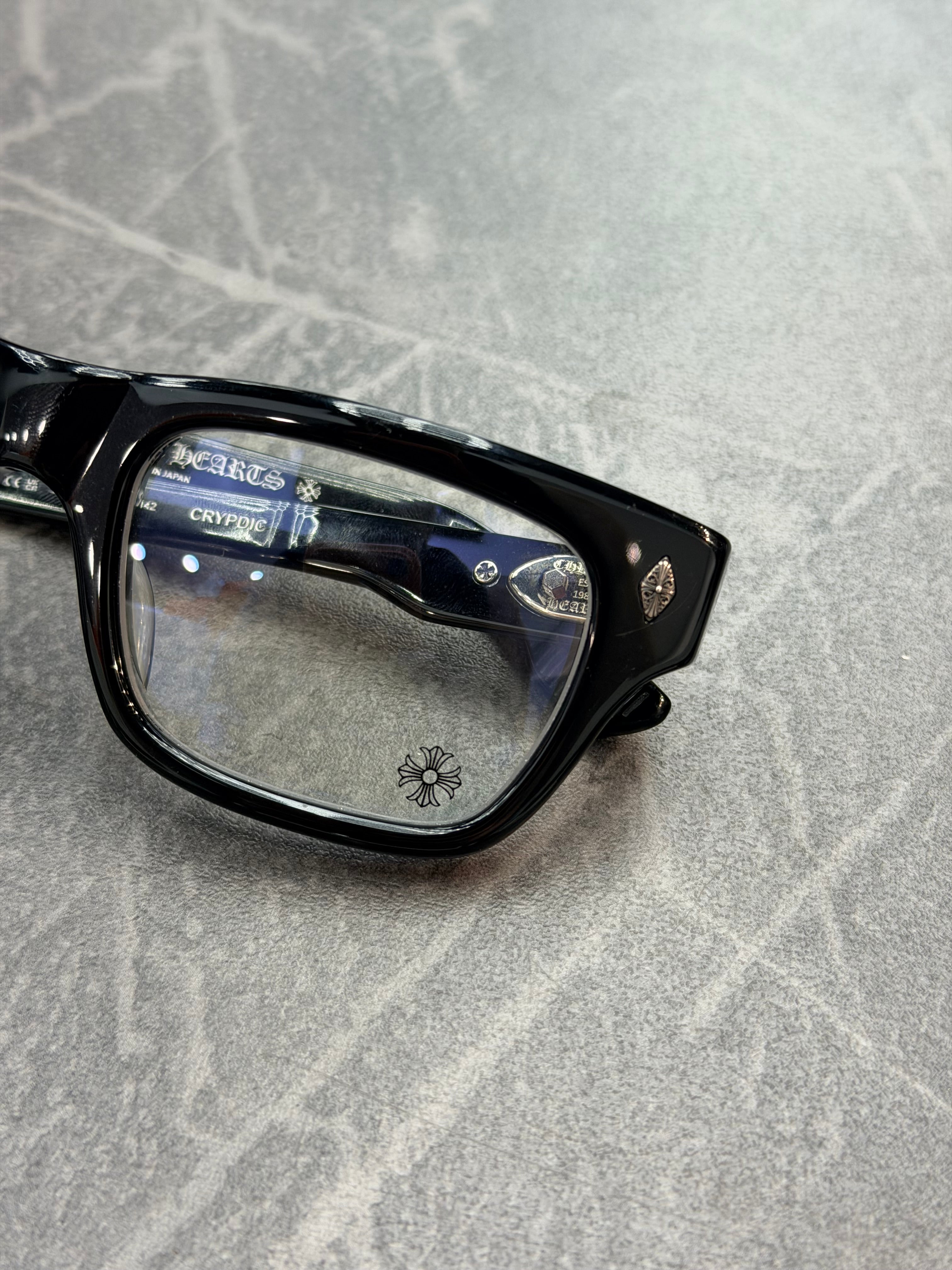 Chrome Hearts Clear Frame Glasses CRYPDIC