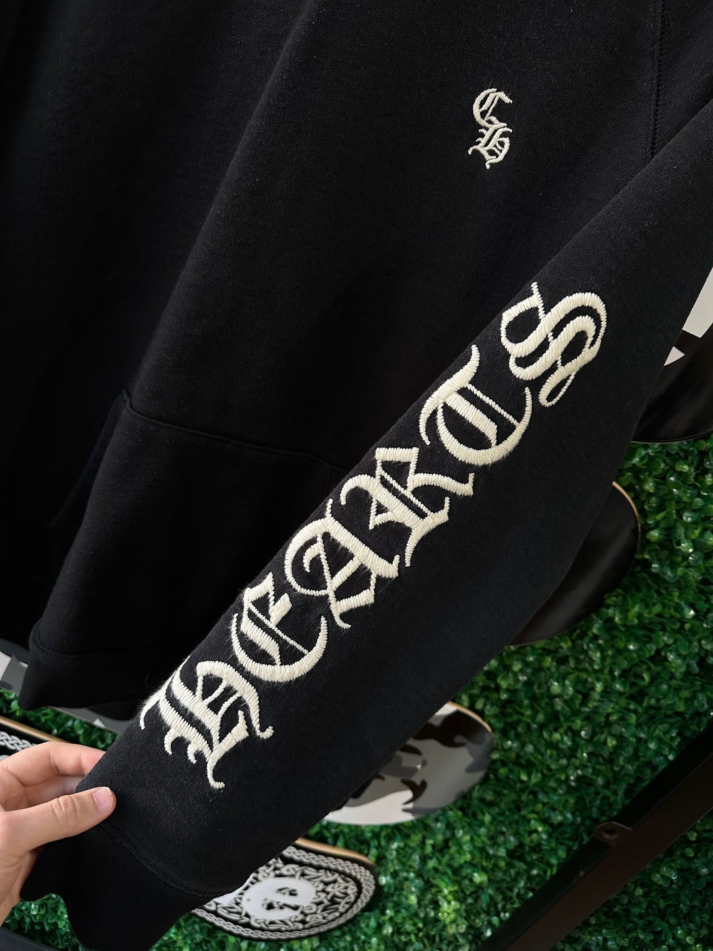 Chrome Hearts Embroidered Hoodie “Black”
