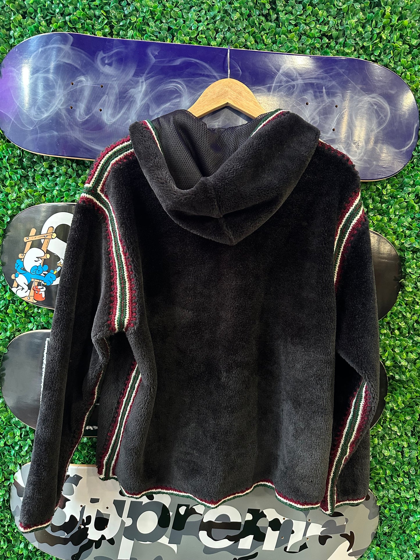 Supreme Crochet Edge Hoodie