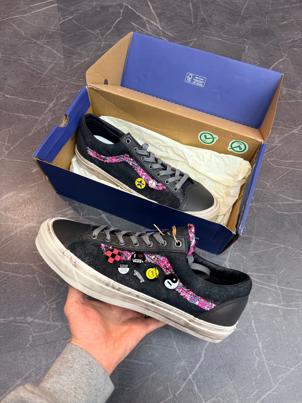 Vans Old Skool 36 LX Souvenir Black
