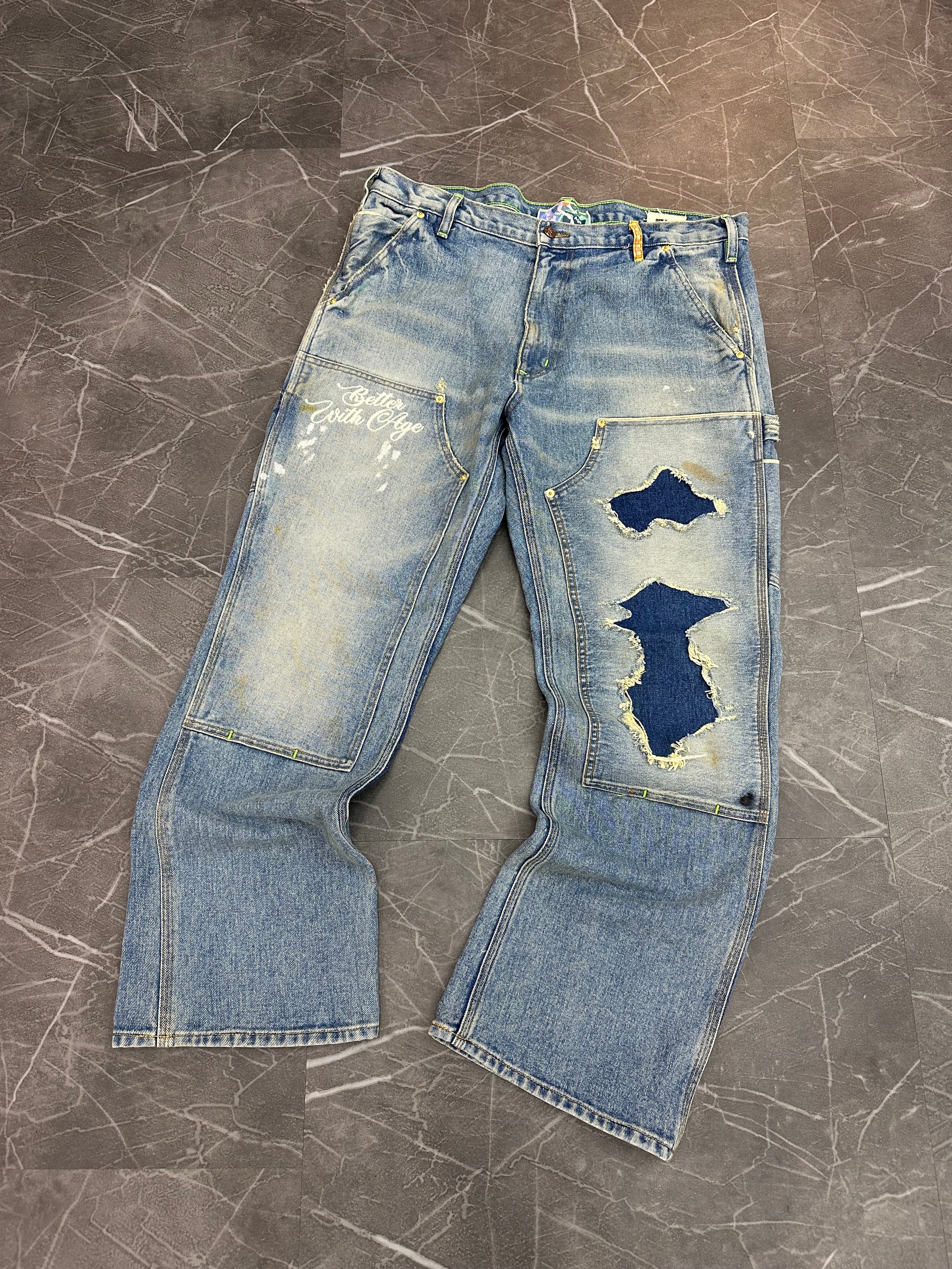 Better With Age Double Knee Denim (38)