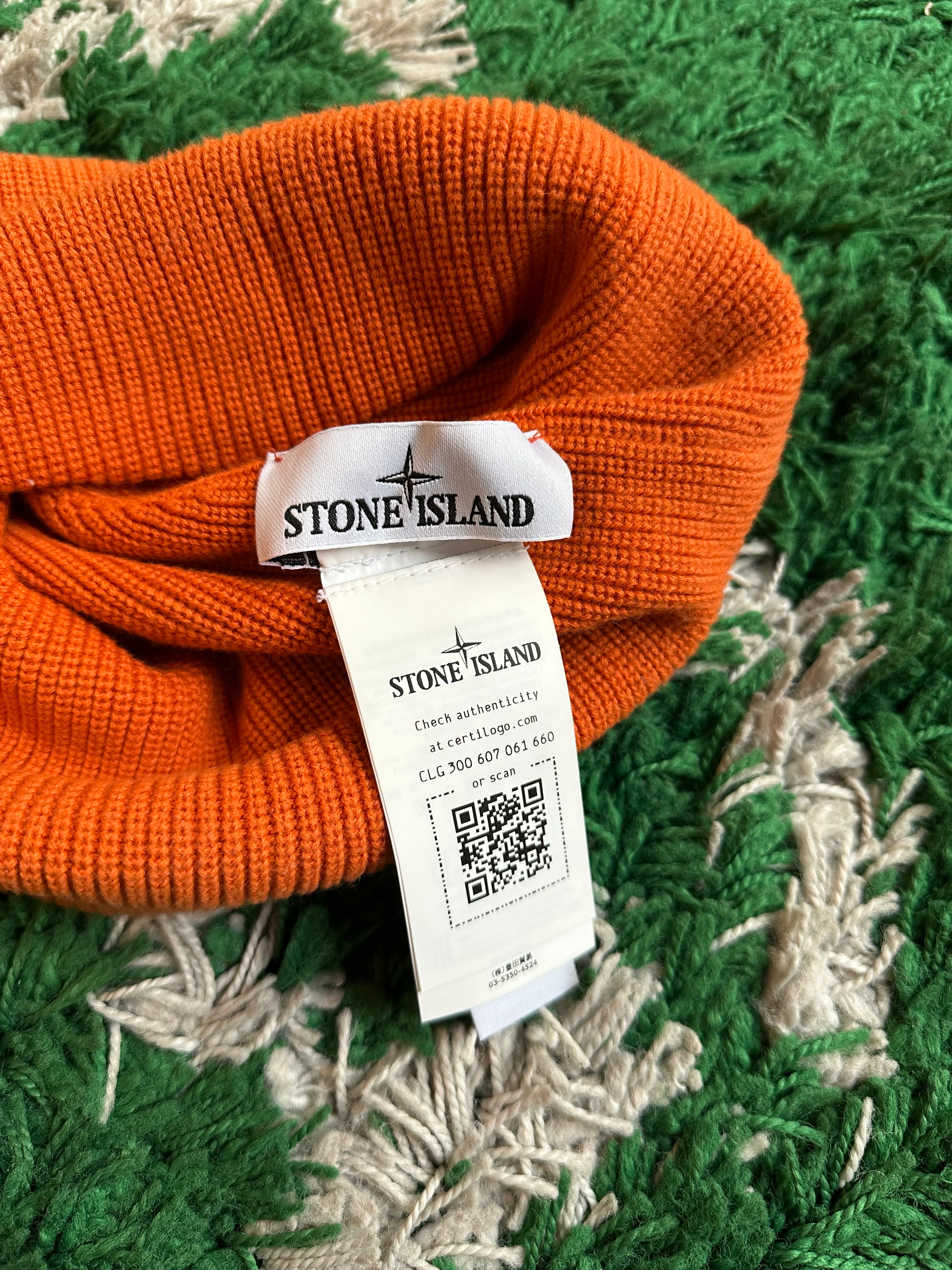 Stone Island Beanie “Orange”