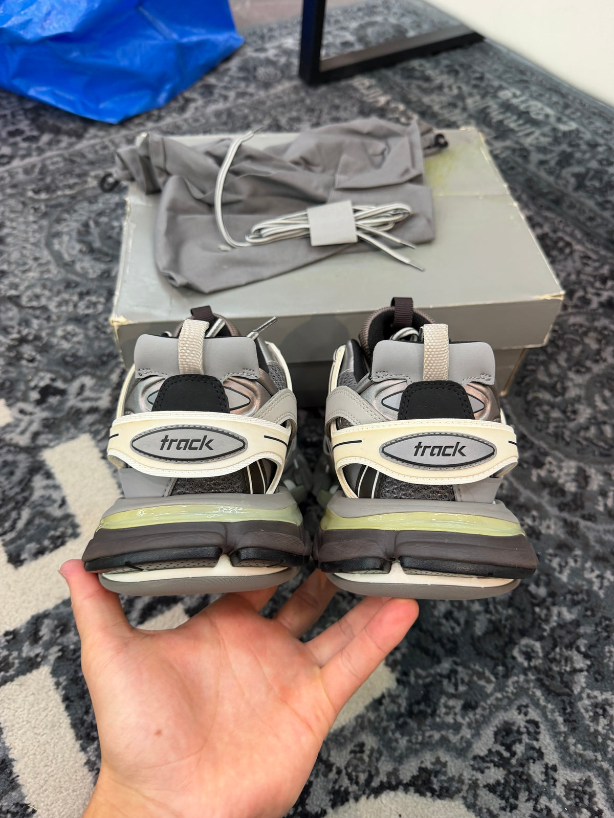 Balenciaga Track Grey (Lightly Worn)