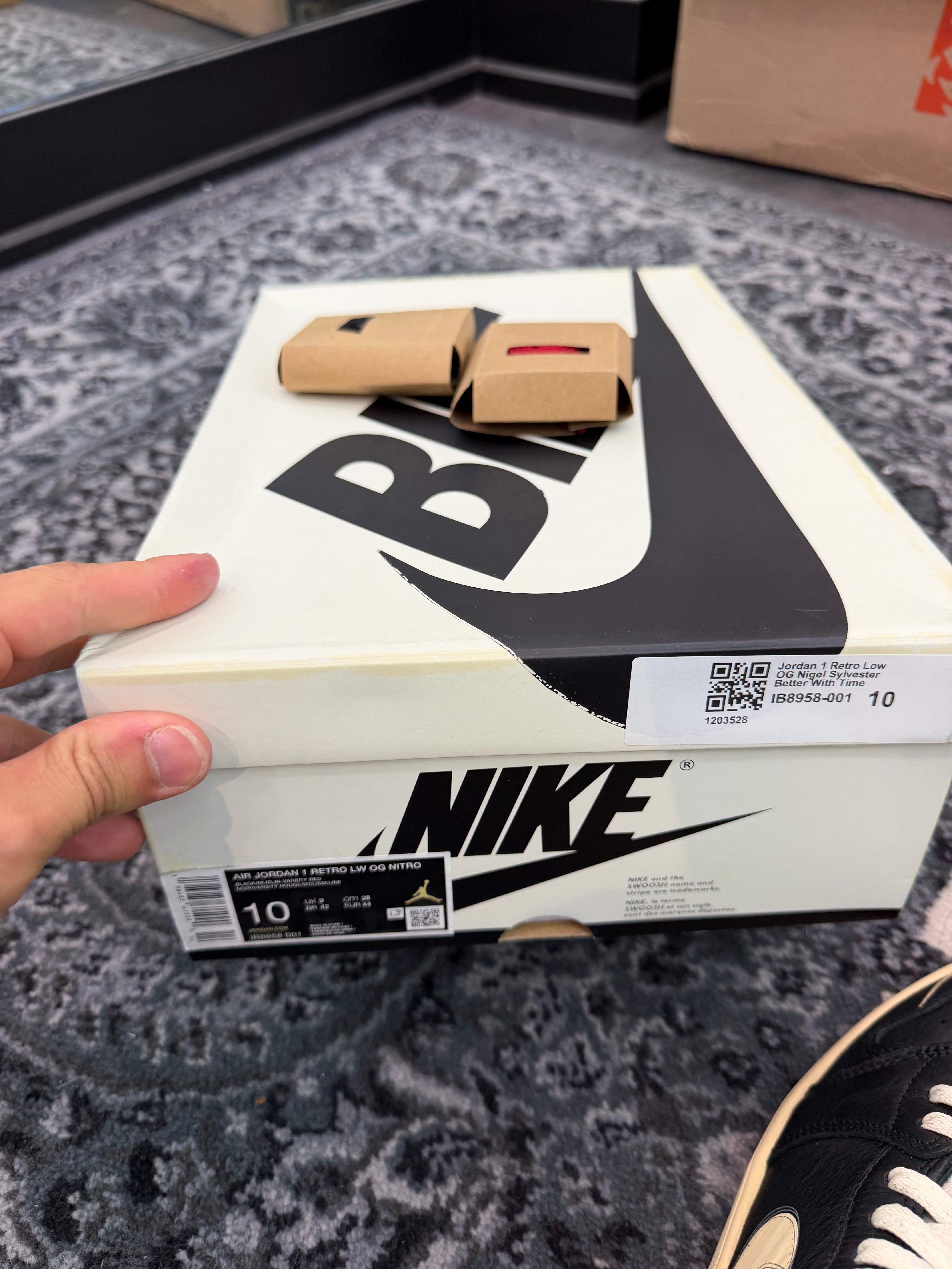 Jordan 1 Low x Nigel Sylvester “Better with Time”