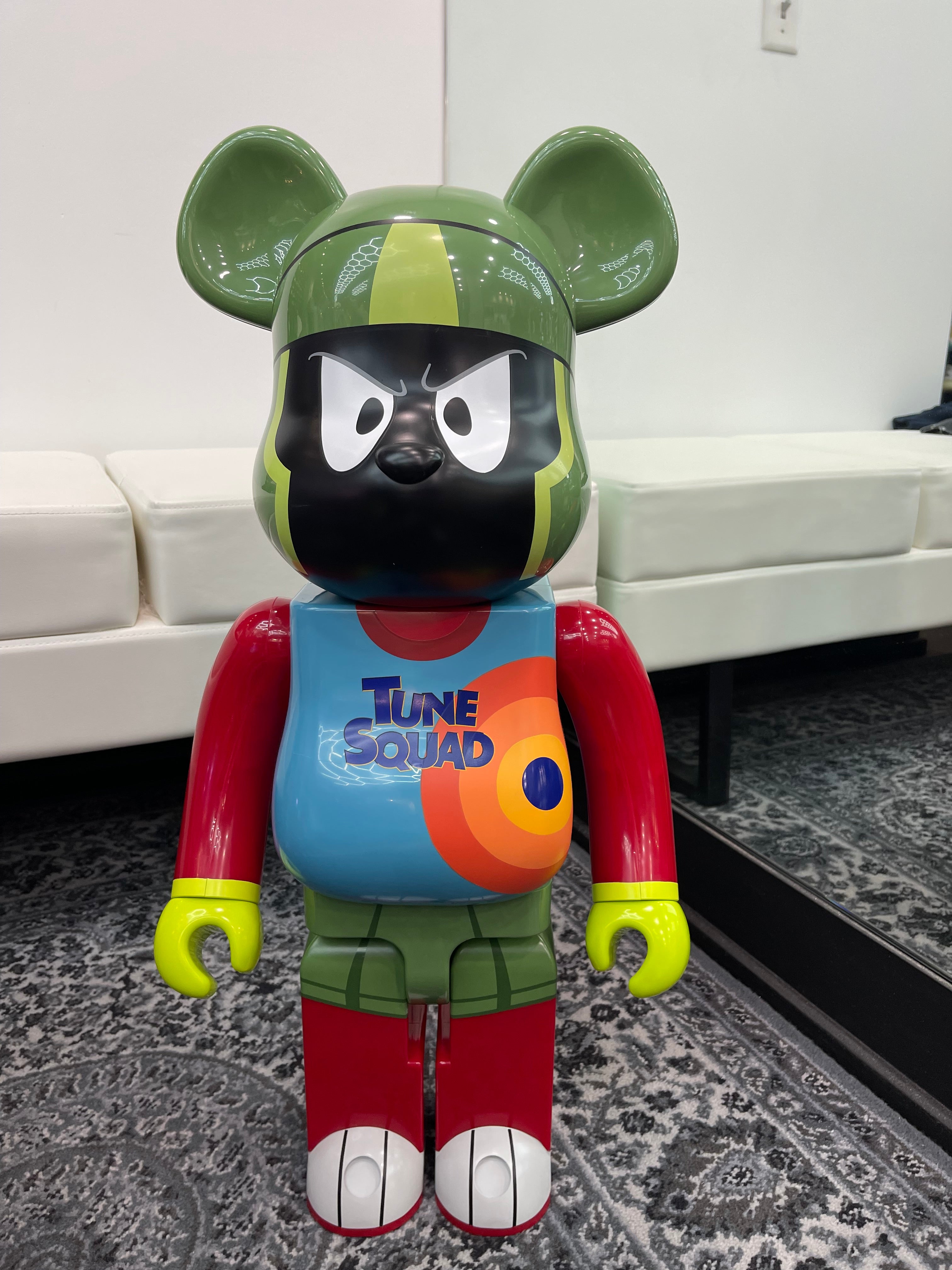 Bearbrick 1000% Tune Squad “Marvin the Martian”