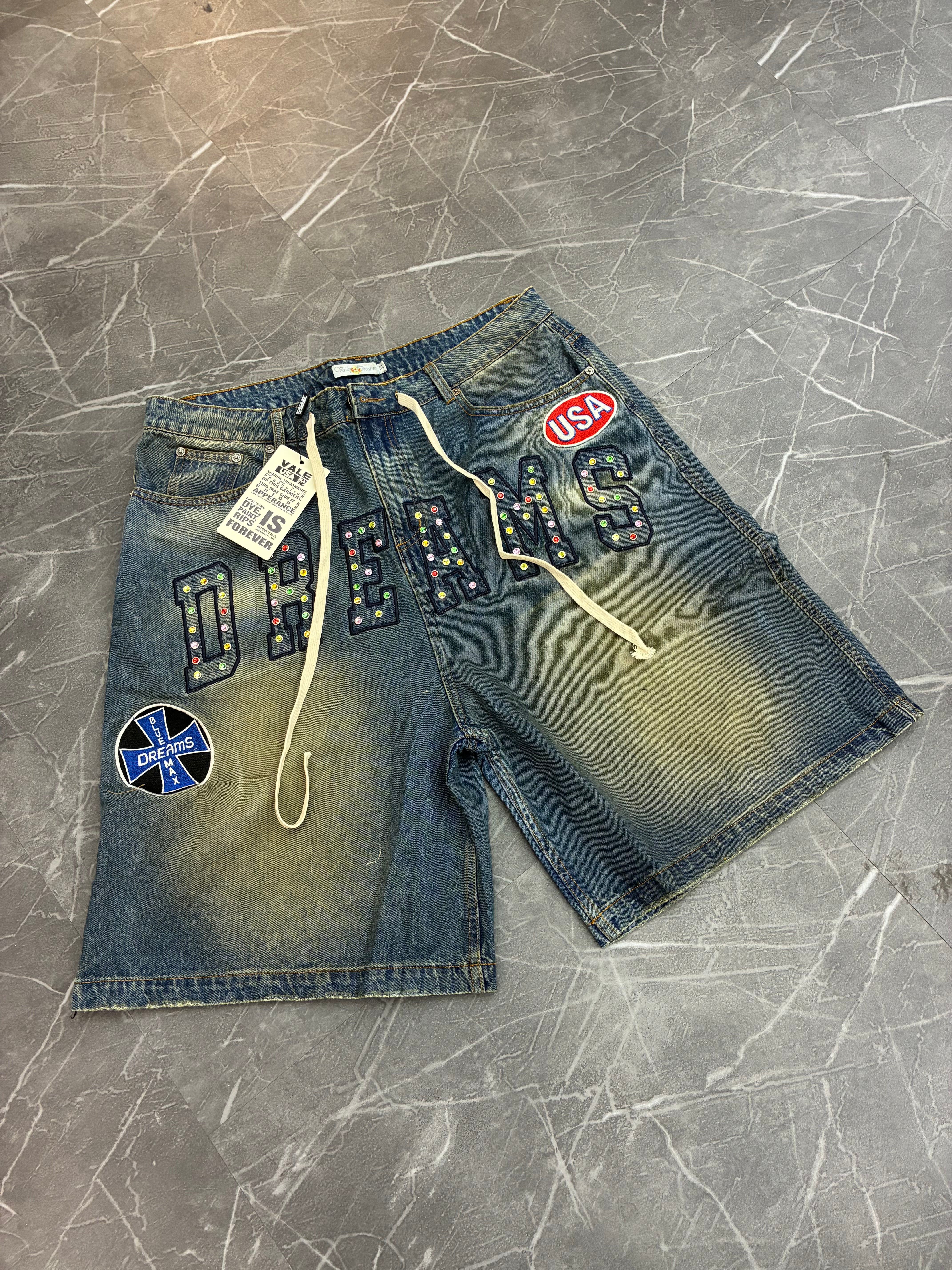 Vale Forever Jorts “Dream Blue”