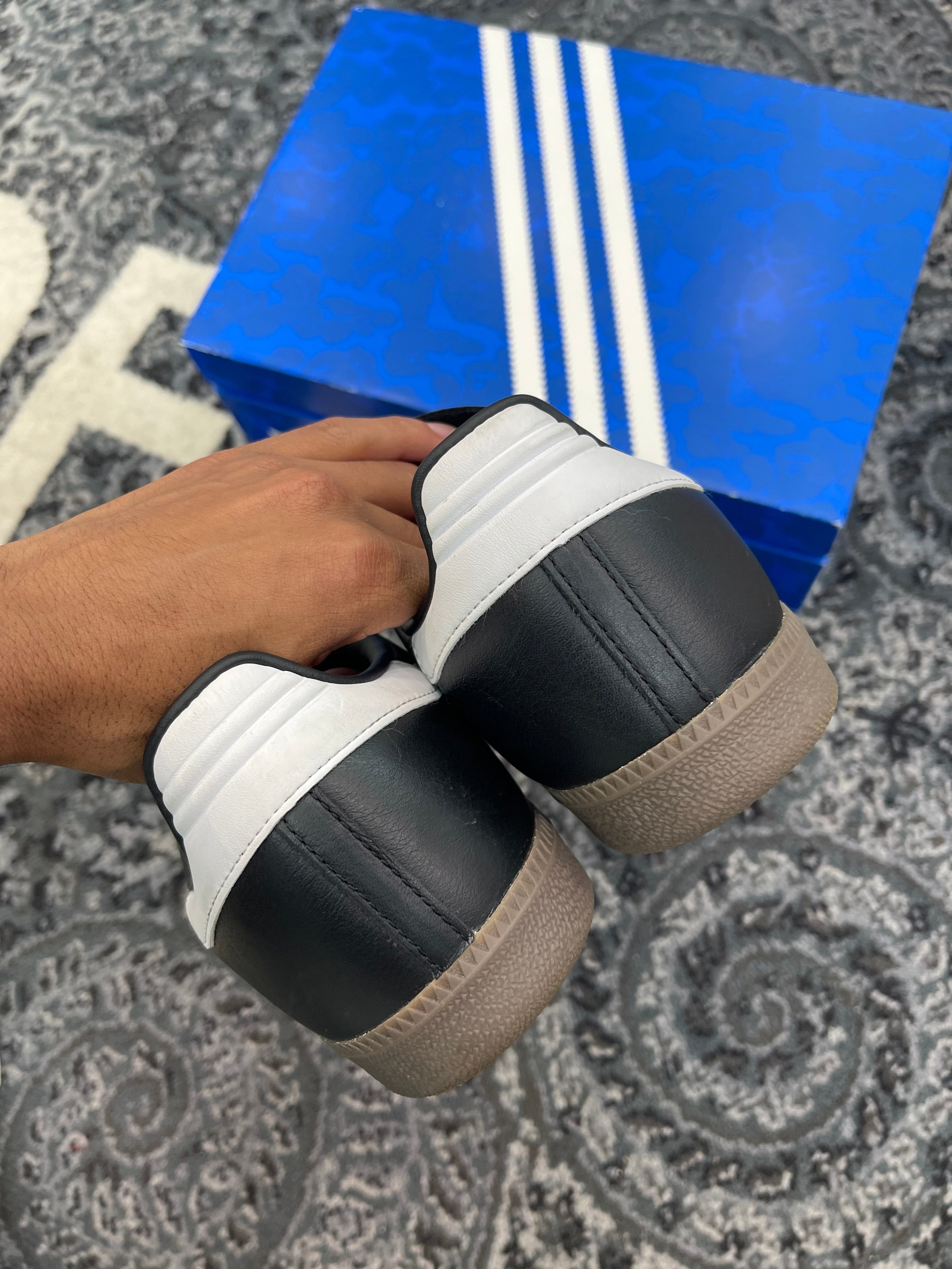 Adidas Samba x Bape “Black White Gum”