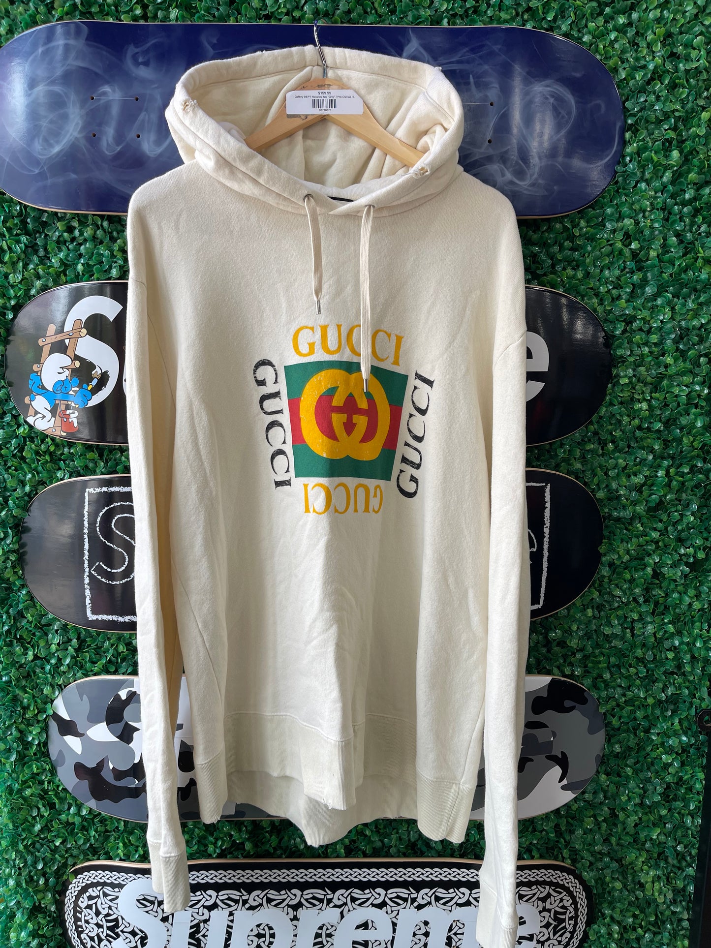 Gucci Vintage Box Logo Hoodie