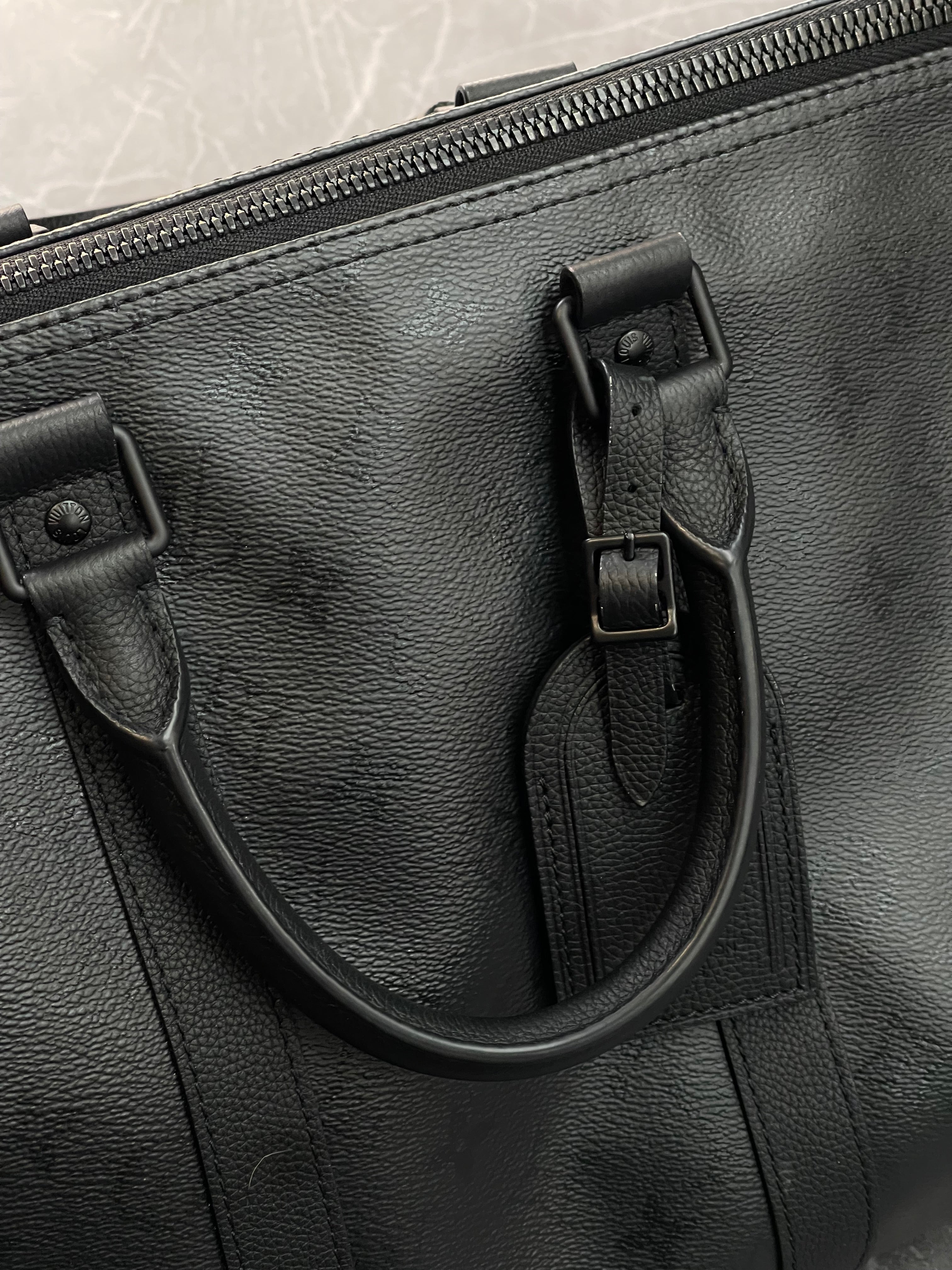 Louis Vuitton Keepall Bandouliere “Black Monogram”