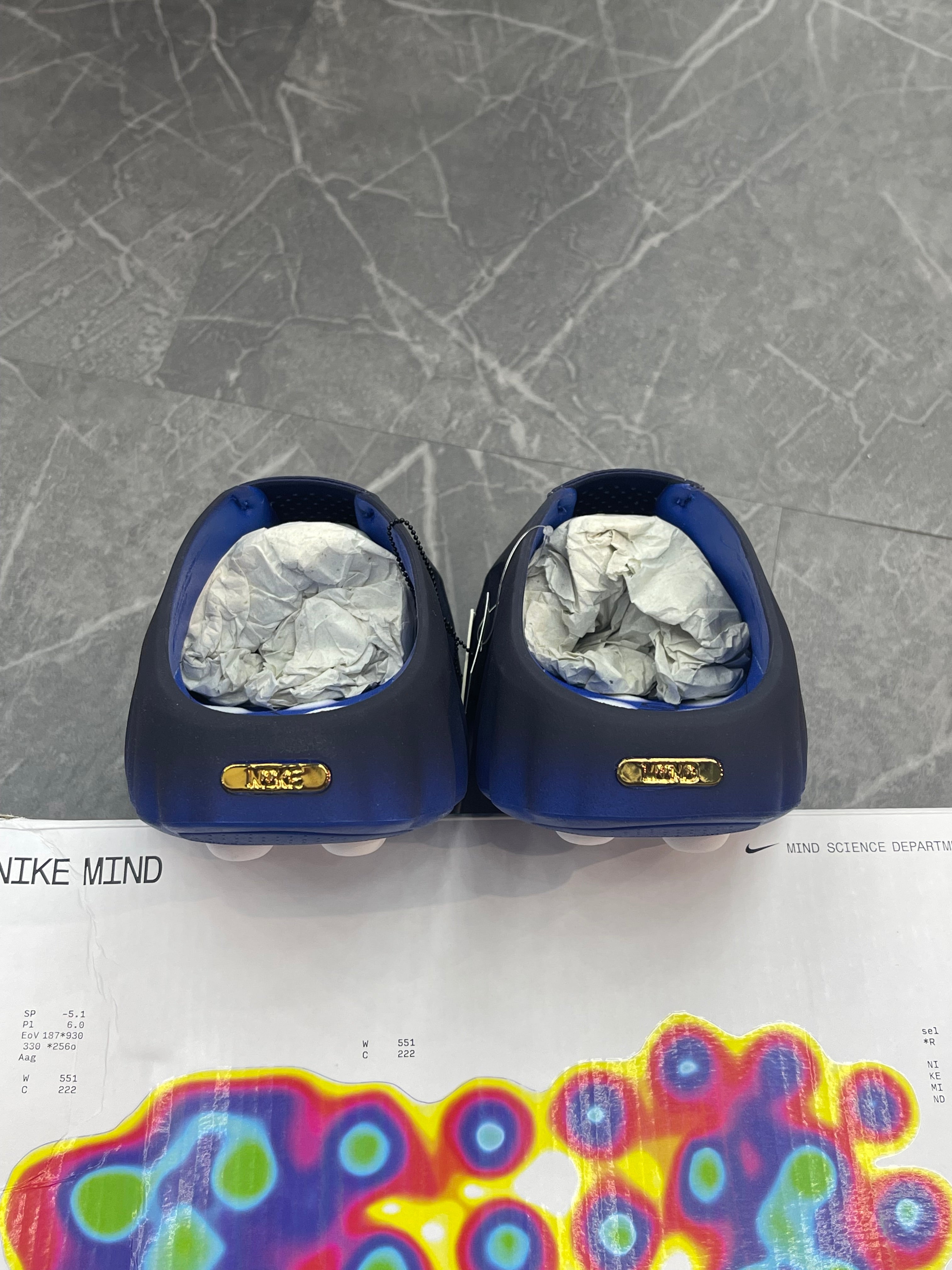 Nike Mind 001 Slide “Blackened Blue Game Royal”