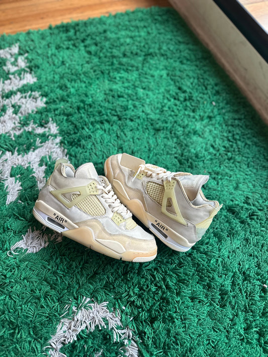 Off-White Jordan 4 “Sail”