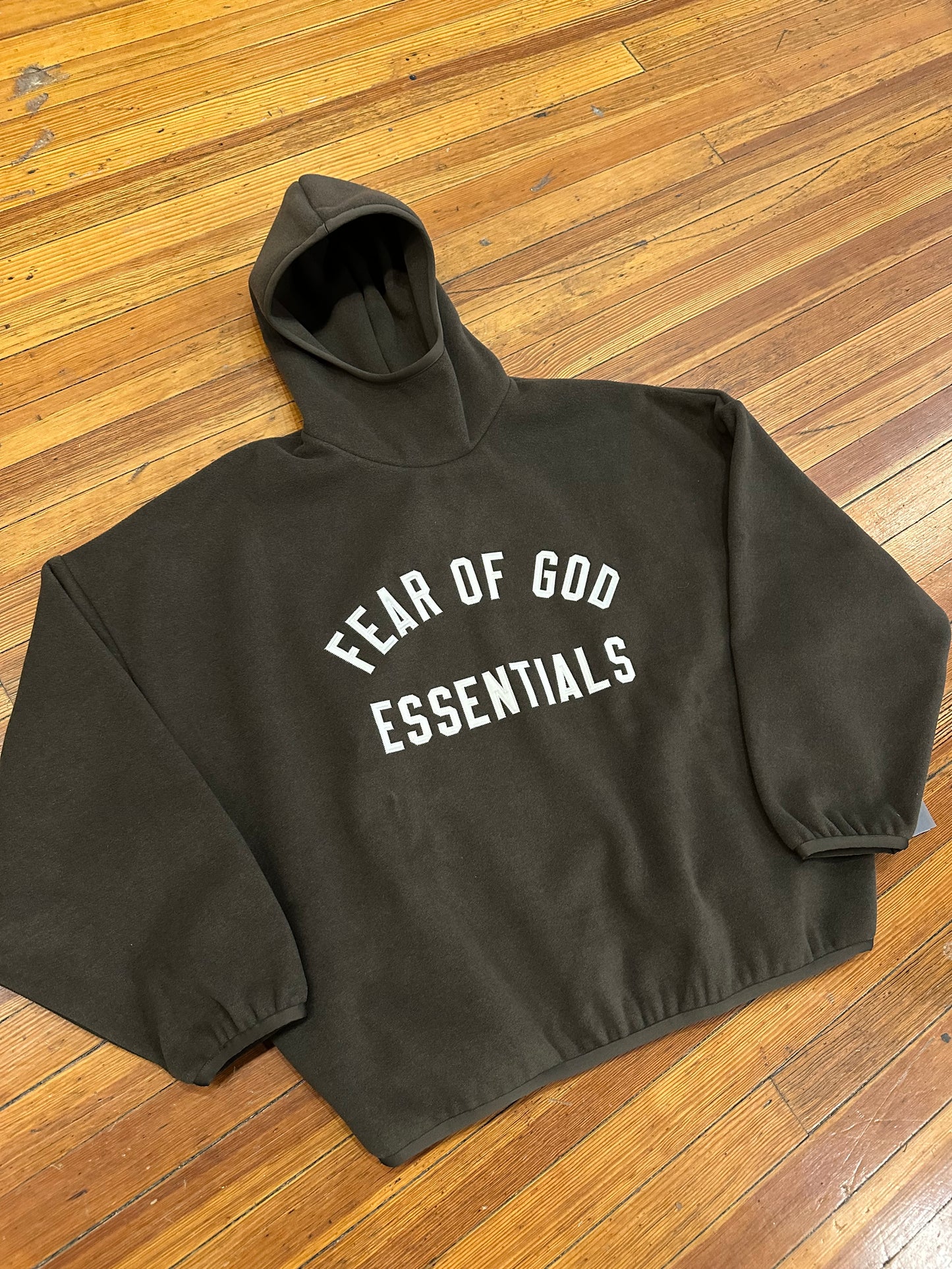 Essentials Brushed Yam Hoodie “Brown”