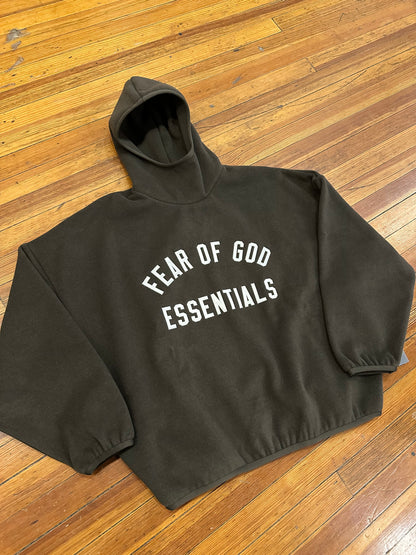 Essentials Brushed Yam Hoodie “Brown”