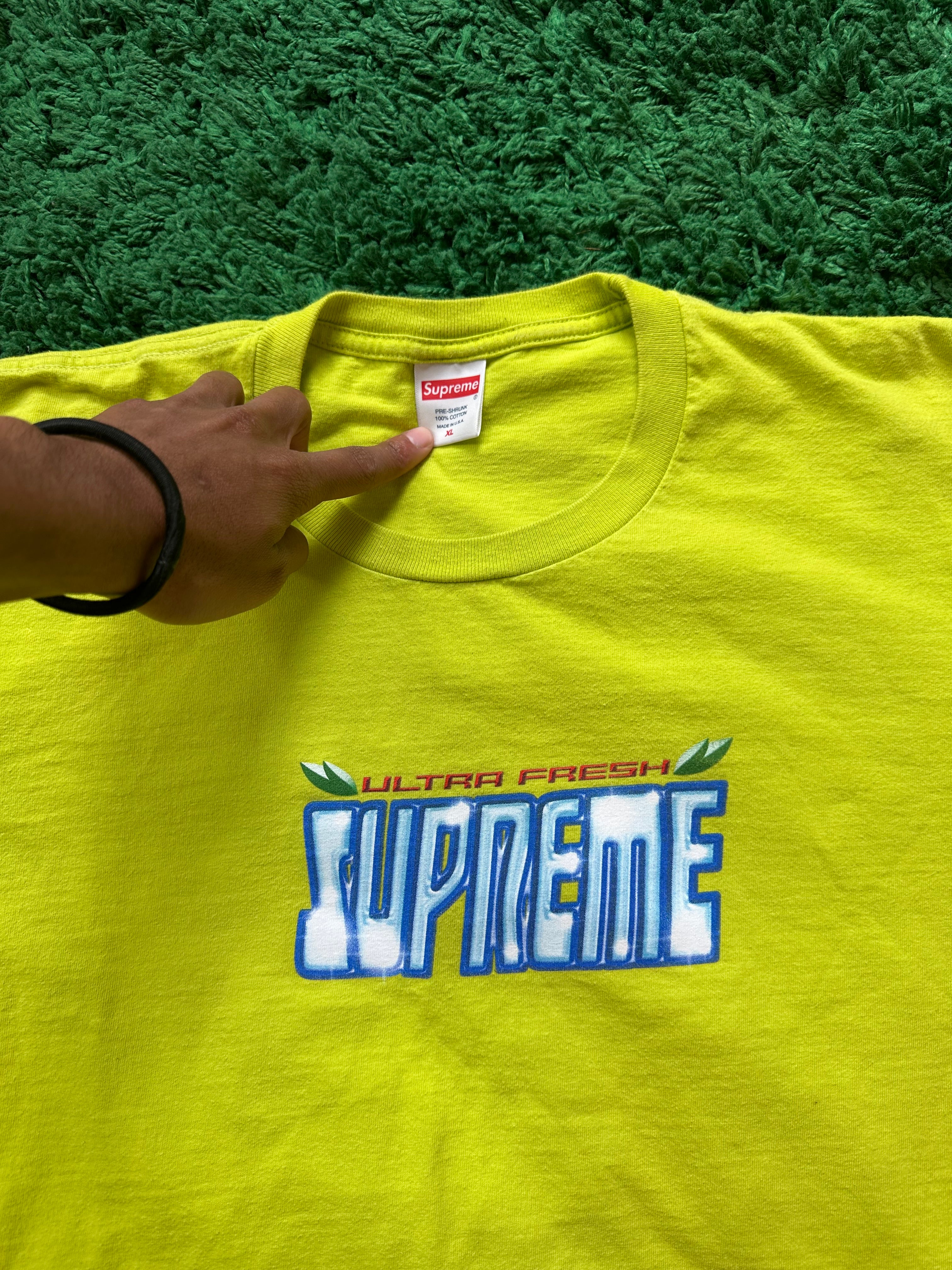 Supreme Tee Ultra Fresh “Lime Green”