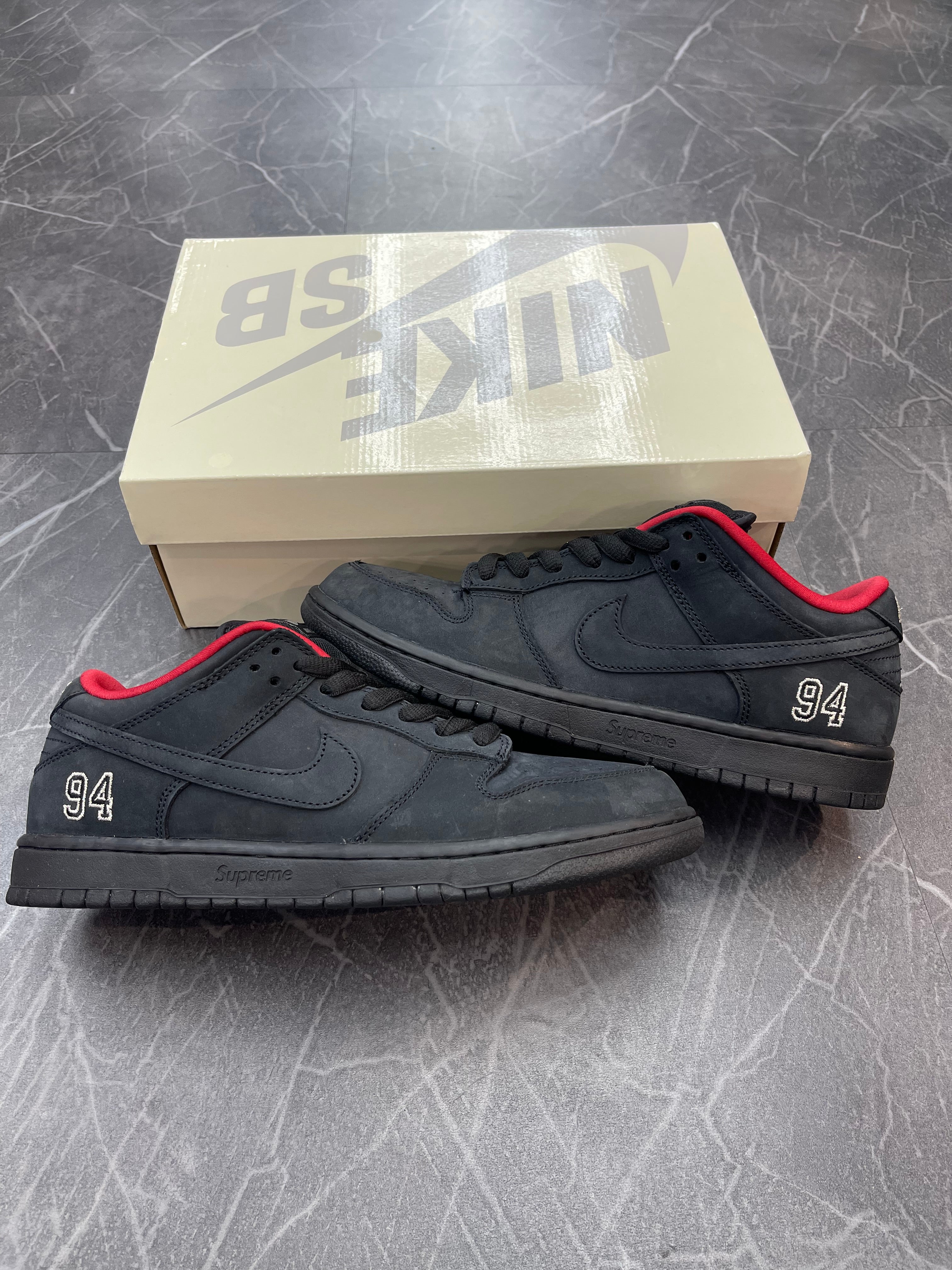 Nike SB Dunk Low Supreme 94 “Black”