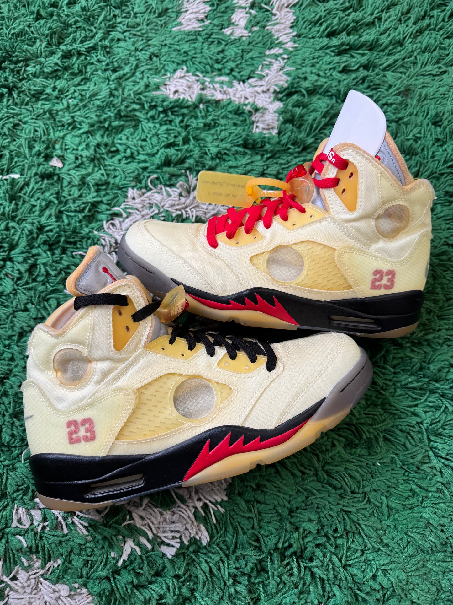 OFF-White Jordan 5 “Sail”