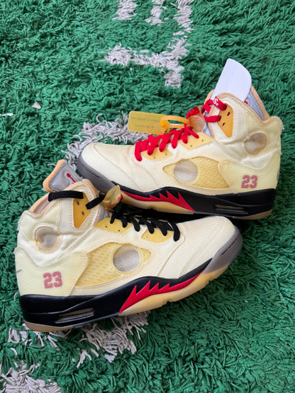 OFF-White Jordan 5 “Sail”