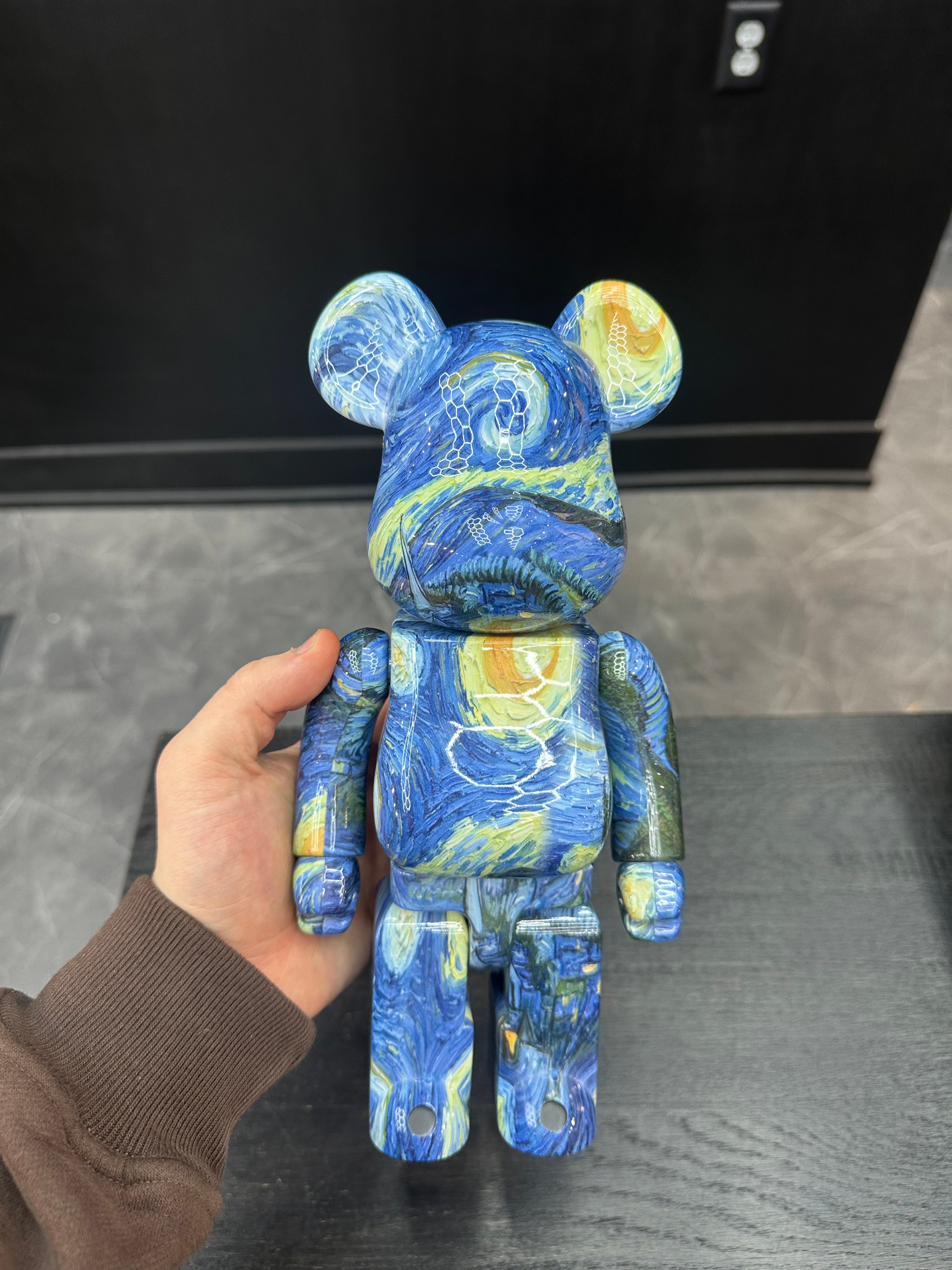 BearBrick 400% Van Gogh Starry Night