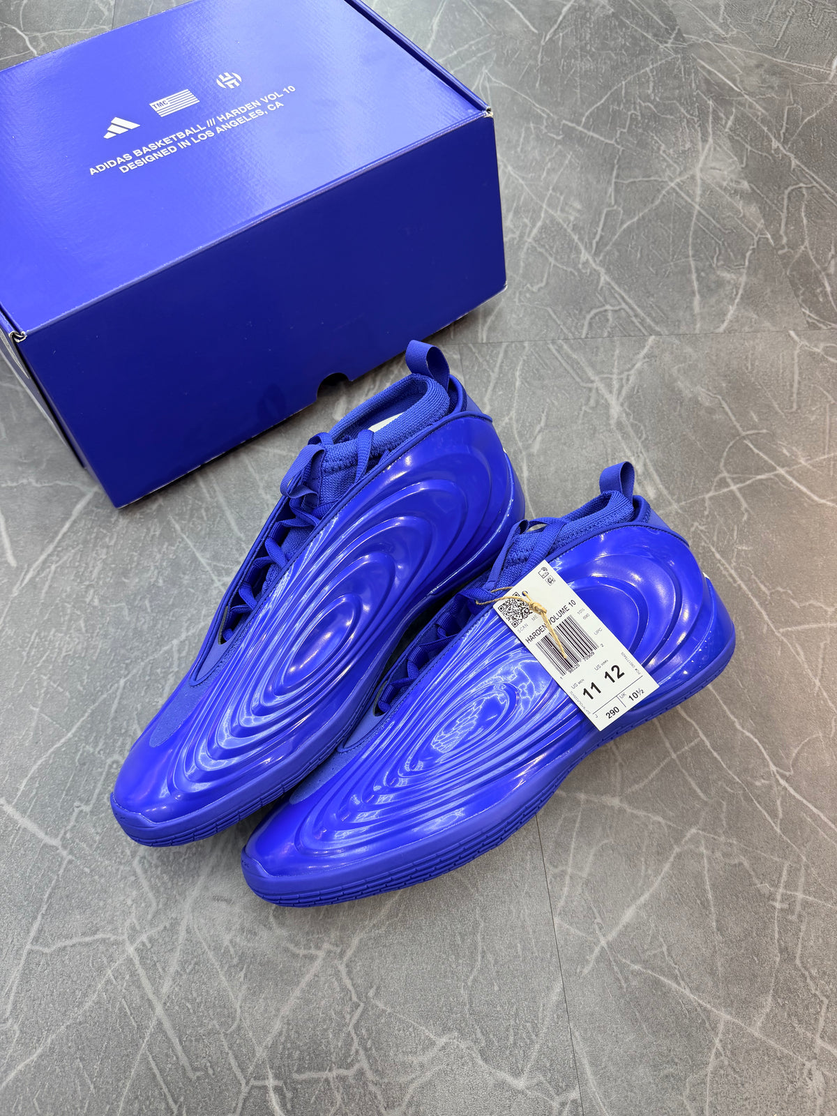 adidas Harden Vol. 10 The Marathon Clothing Royal Blue