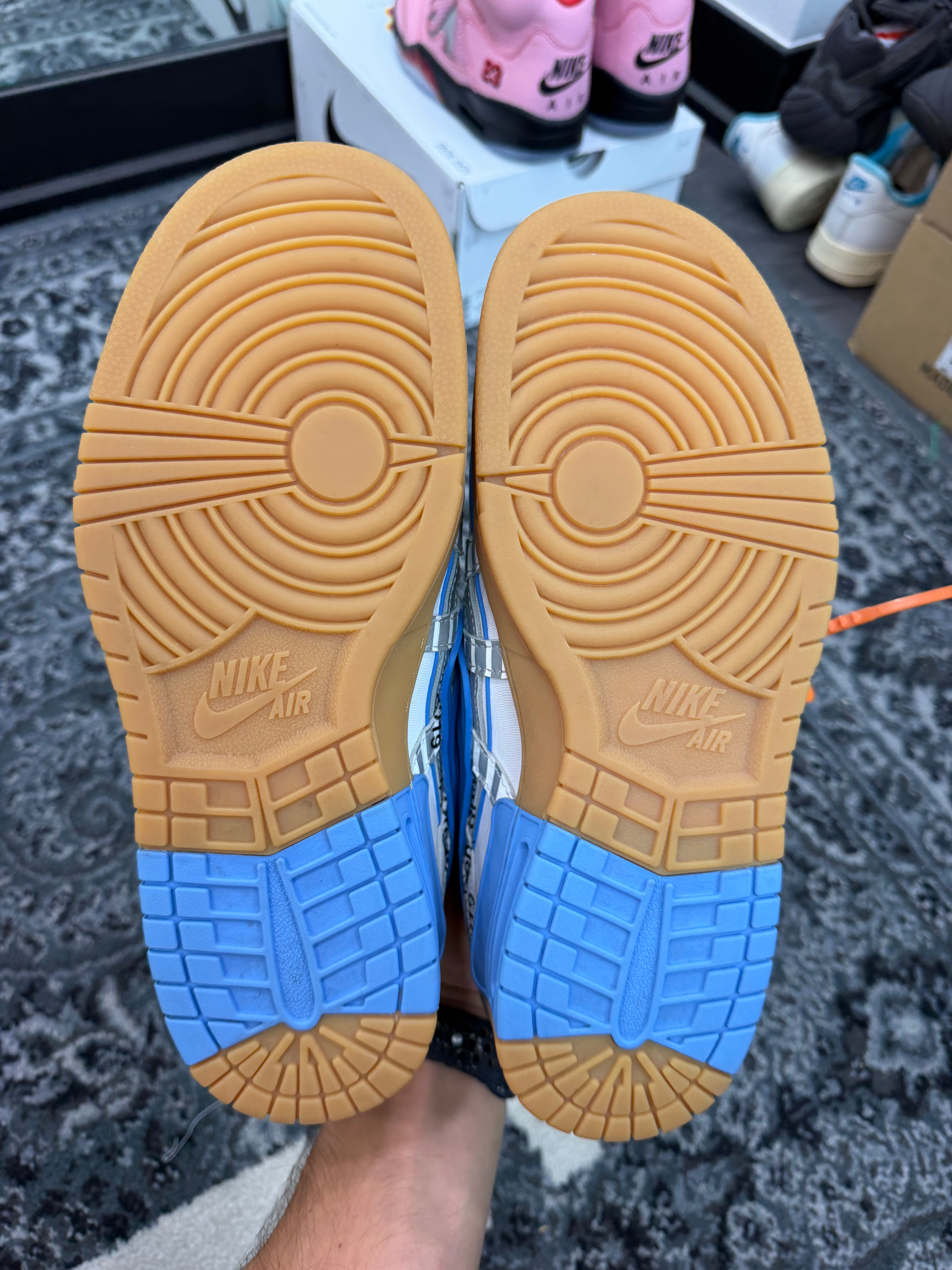 Nike Rubber Dunk Low x Off White “University Blue”