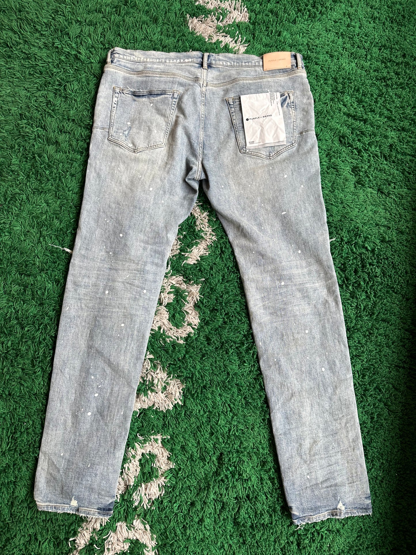 Purple Jeans “Splatter”
