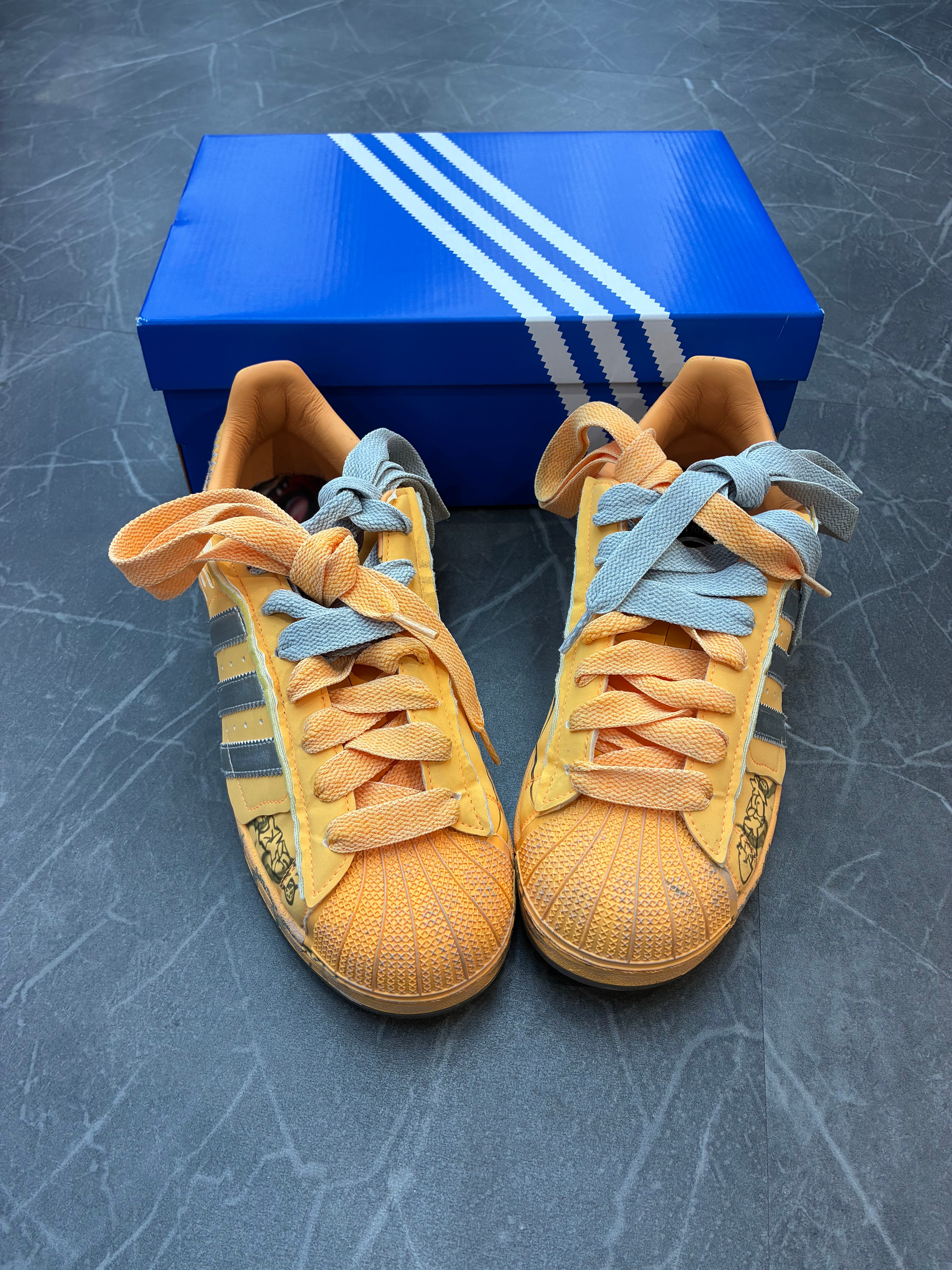 Adidas Superstar Hellstar “Hazy Orange”
