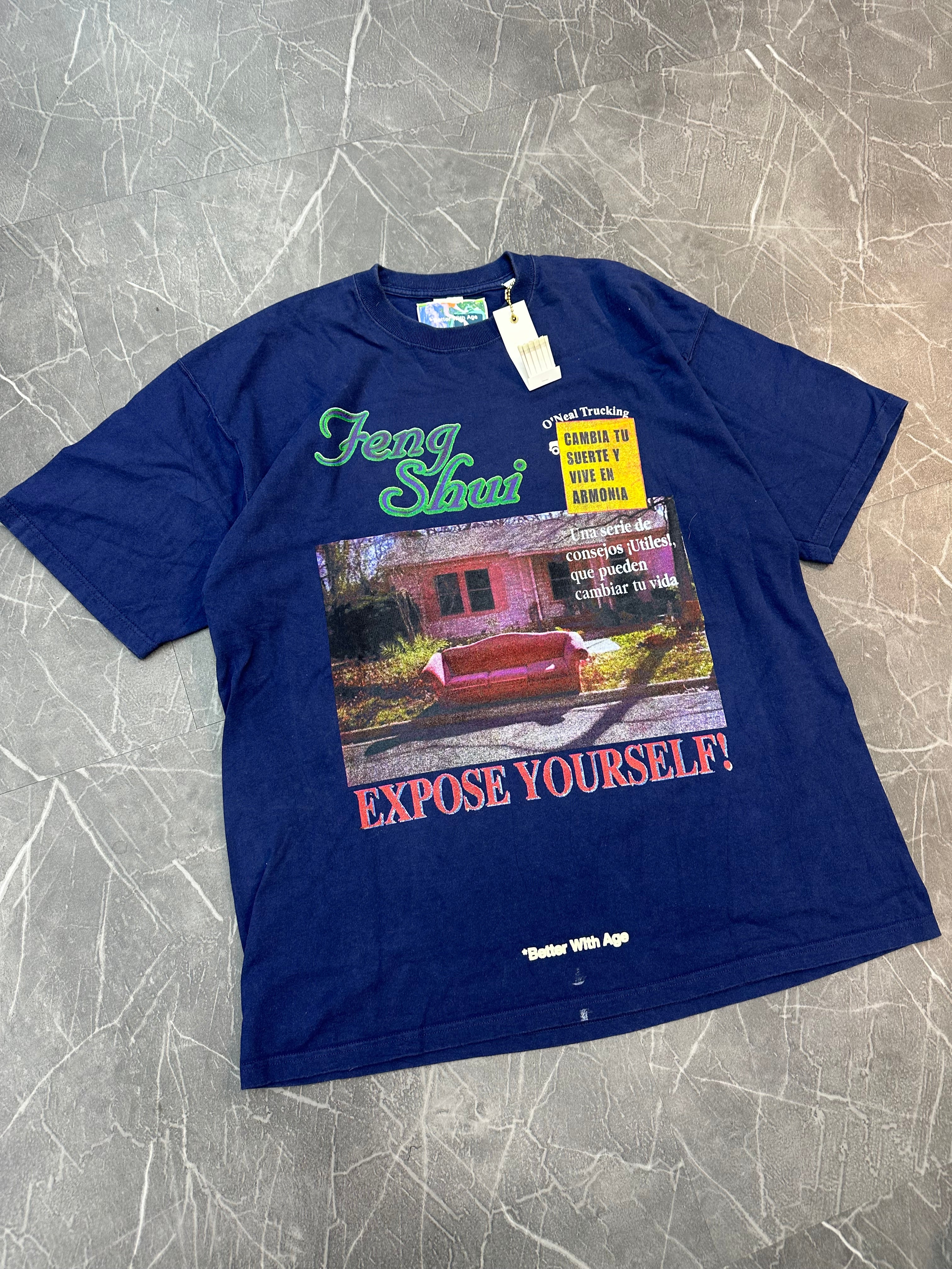 Better With Age Expose Tee Navy