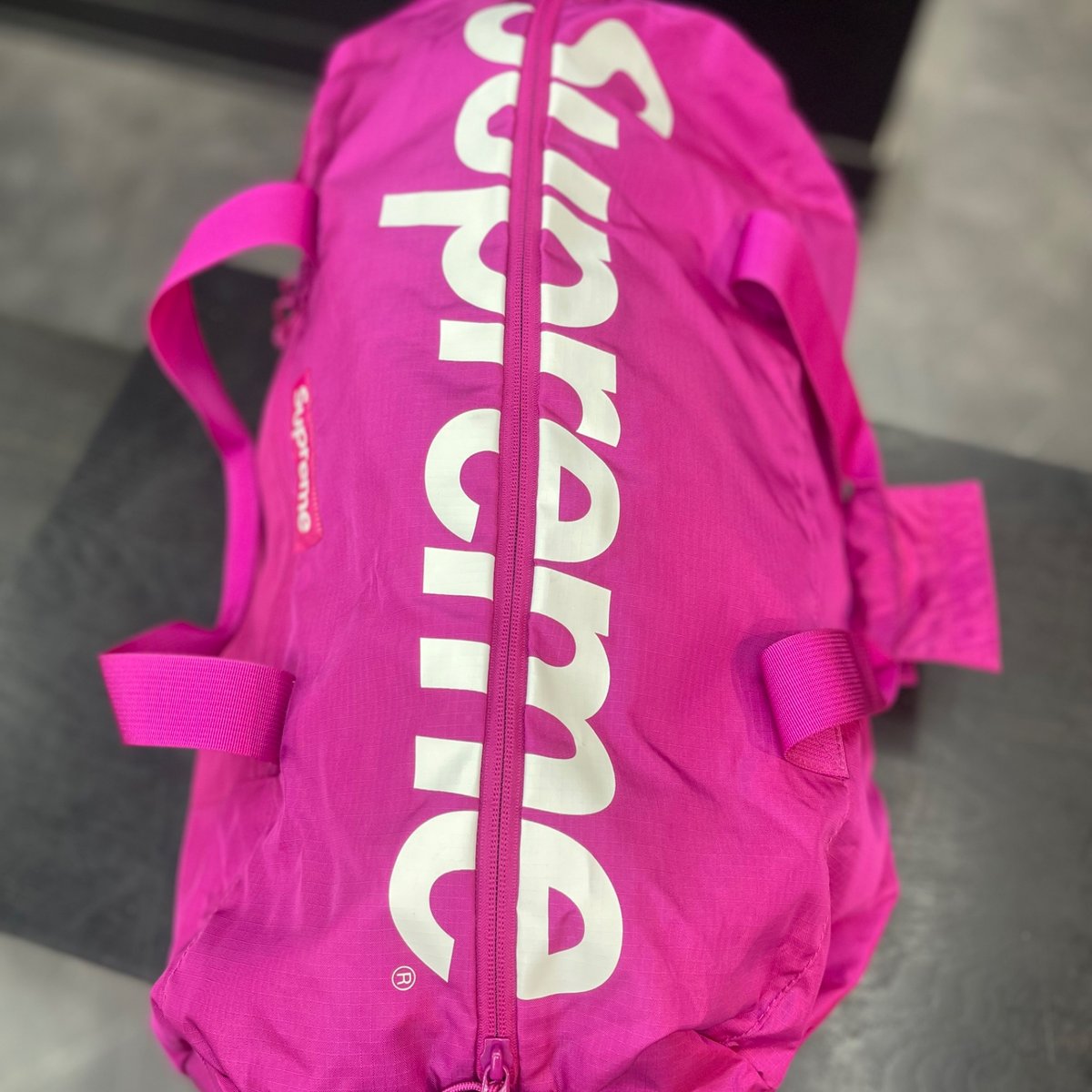 Supreme Duffle Bag Magenta (Size OS)