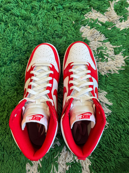 Nike Dunk High “Championship Red”