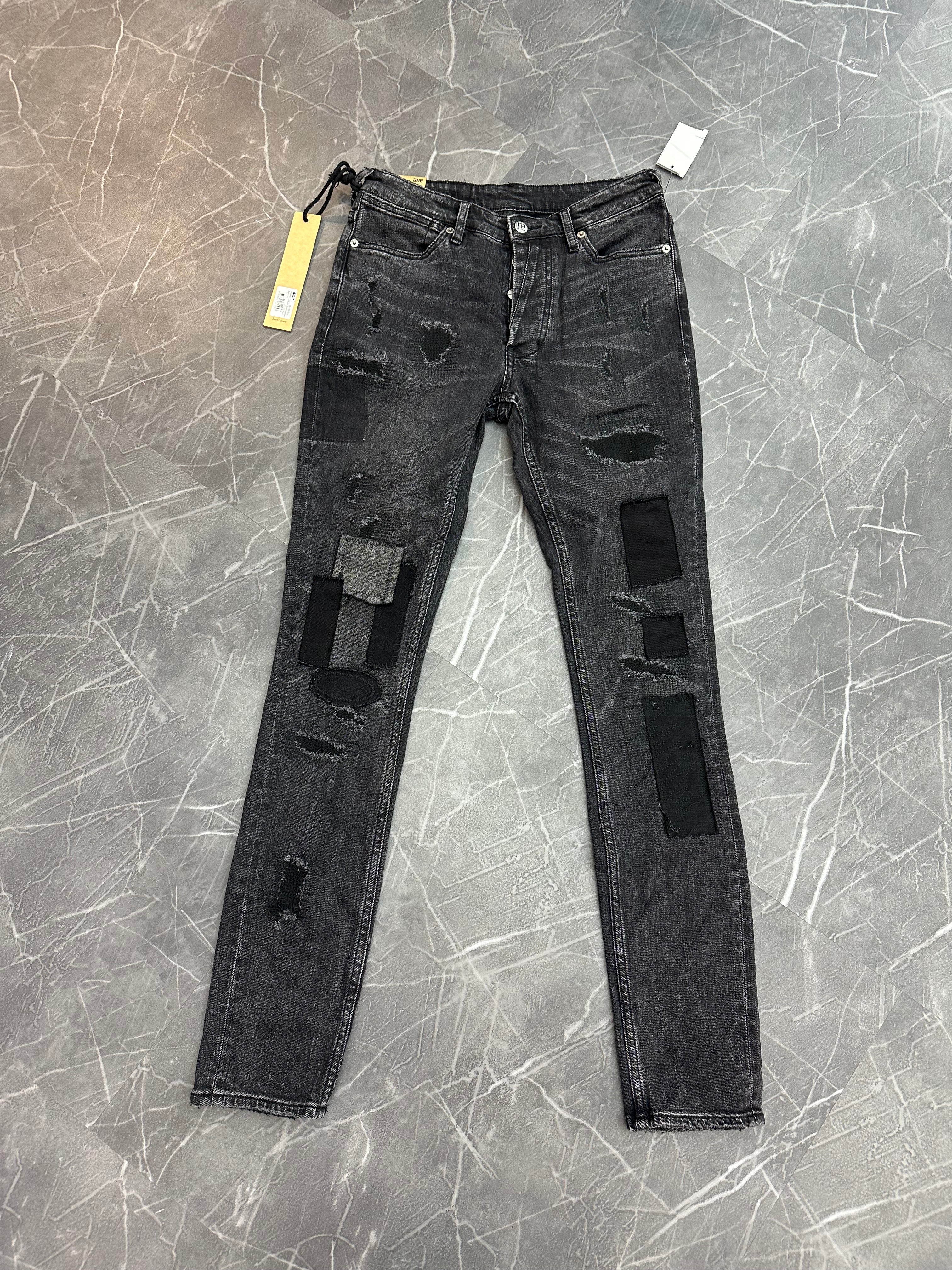 KSUBI Jeans Black Patches (30)