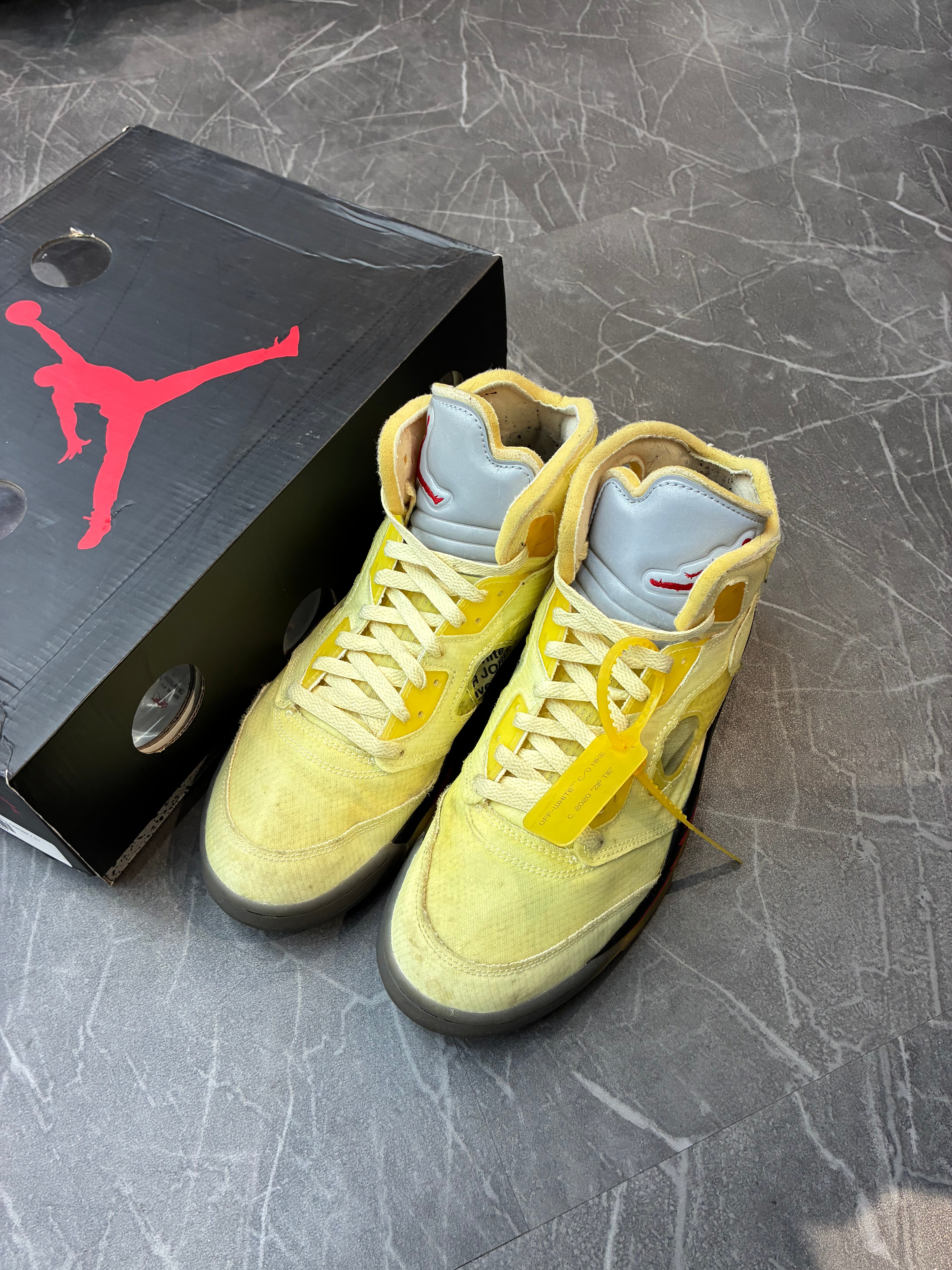 Jordan 5 Off-White “Sail”