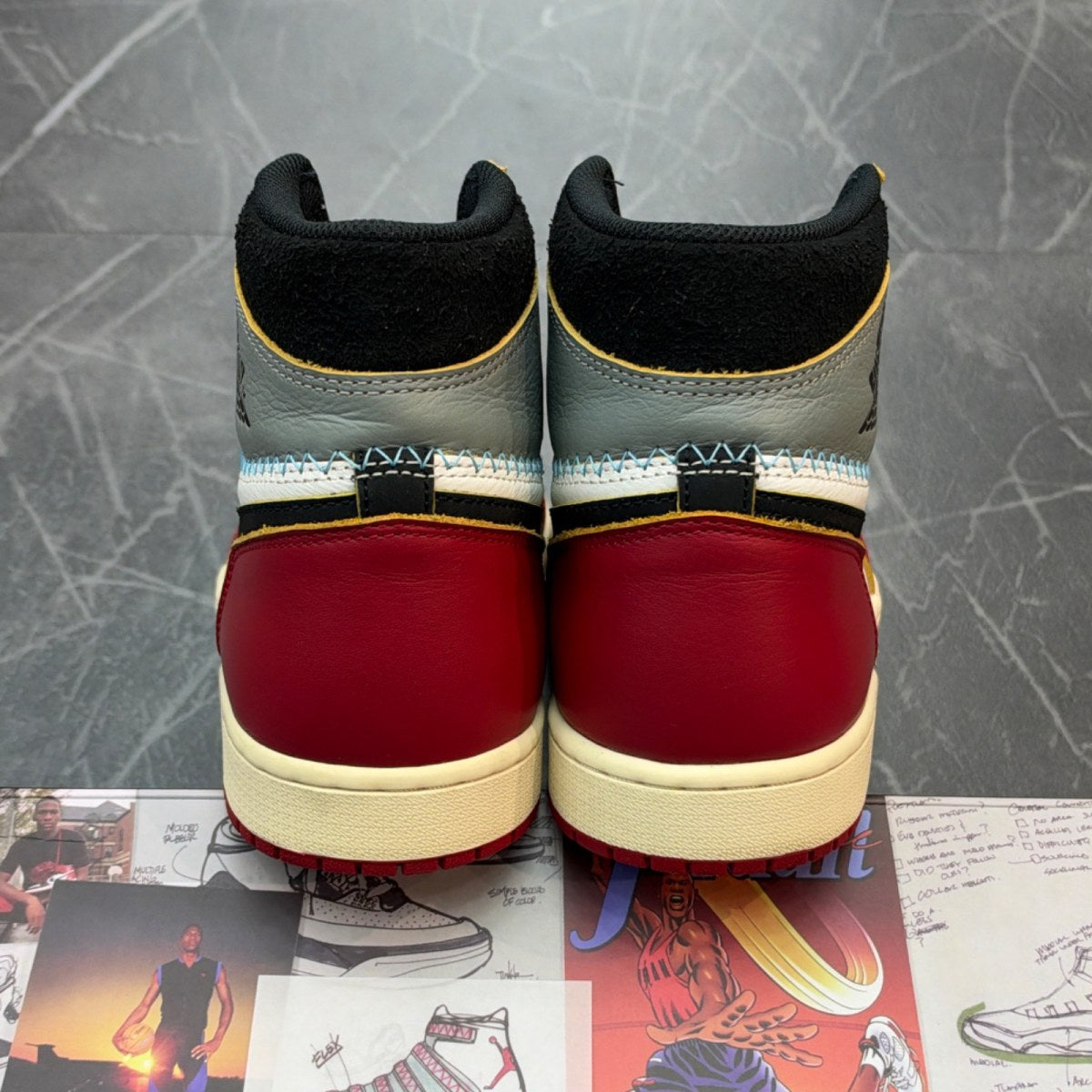 Jordan 1 Retro High OG SP Union LA Chicago Shadow - Image 5