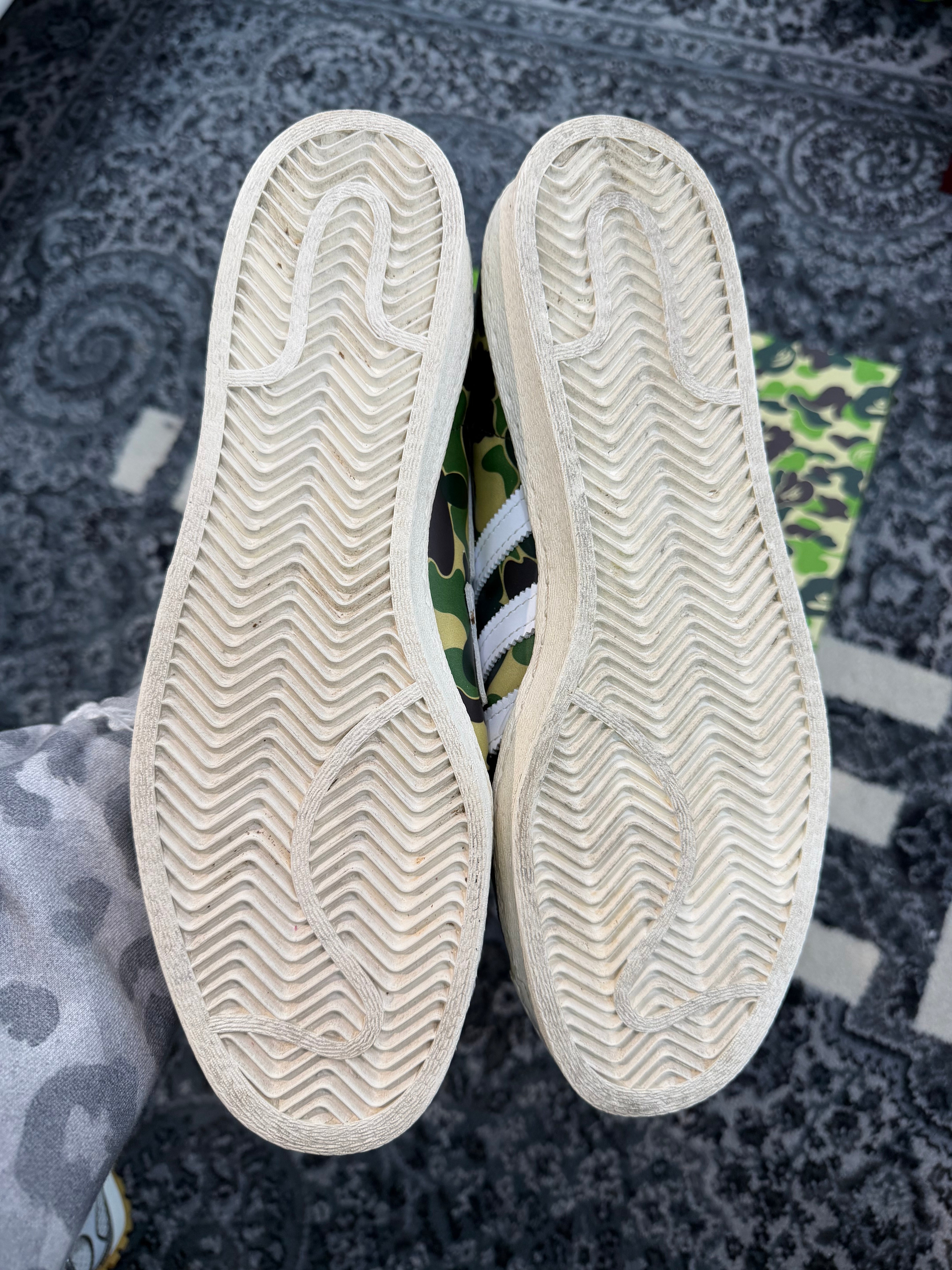 Adidas Superstar x Bape “ABC Camo Green”